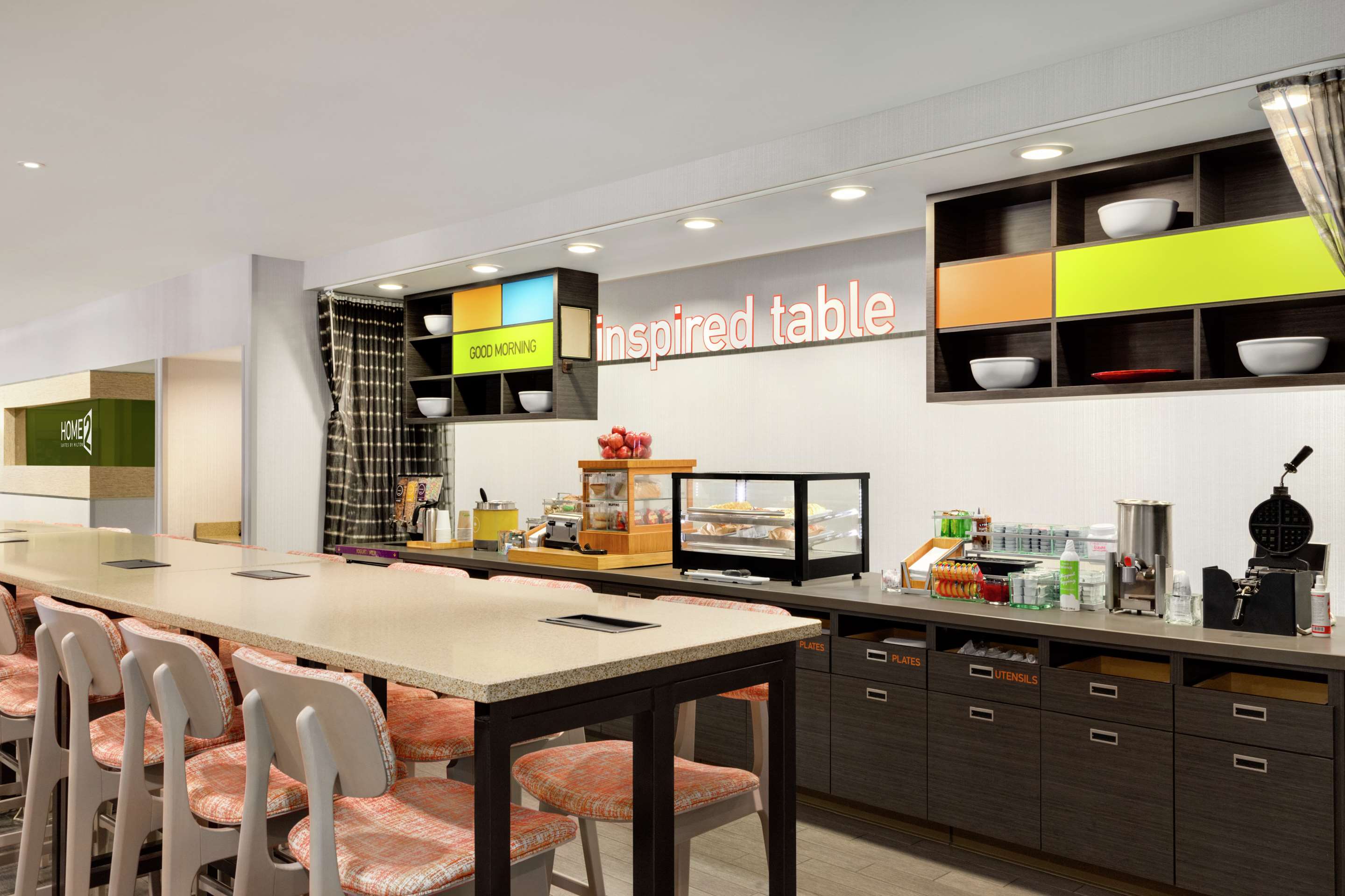 Breakfast Area | Home2 Suites by Hilton Oxford, AL