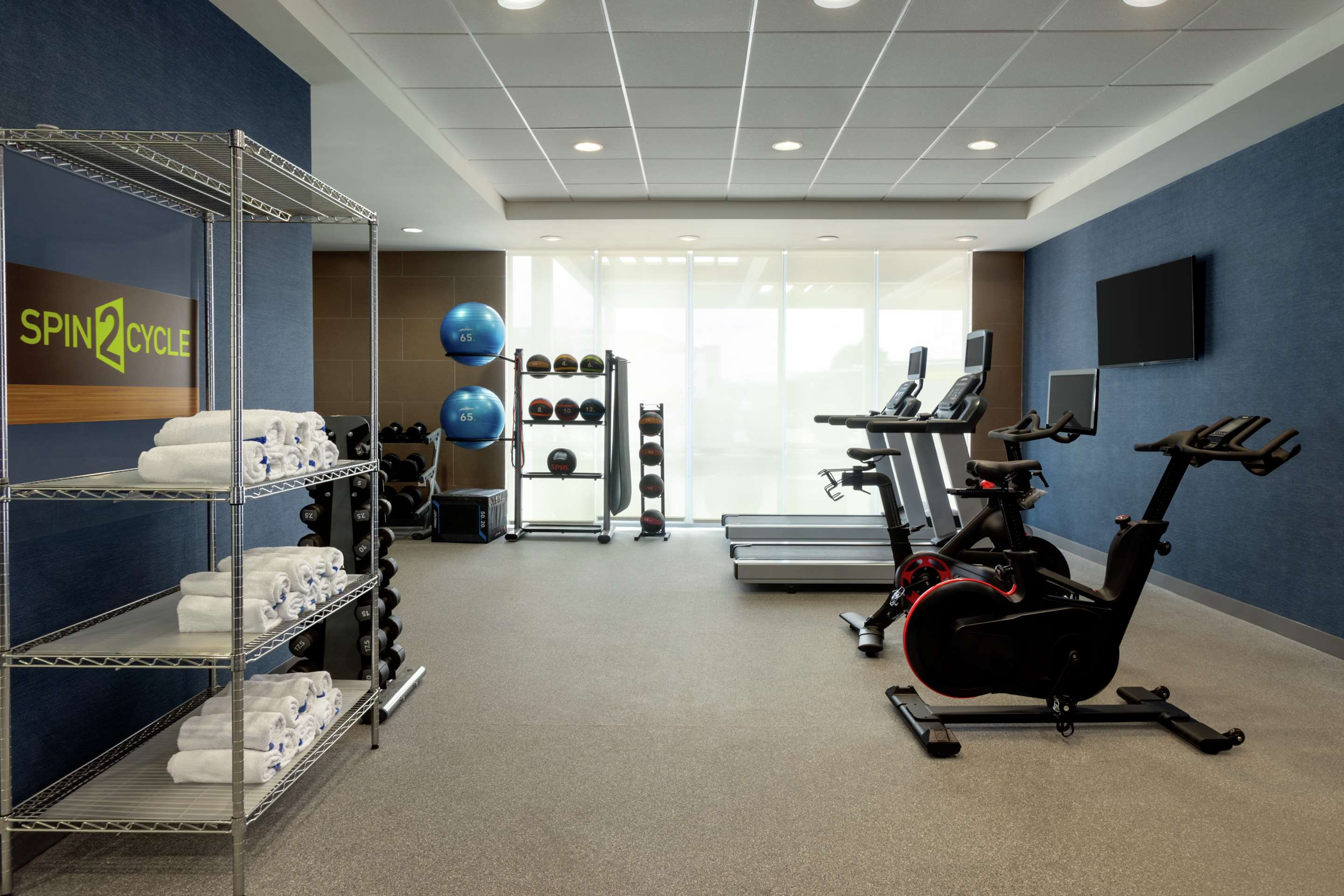Health club fitness center gym | Home2 Suites by Hilton Oxford, AL