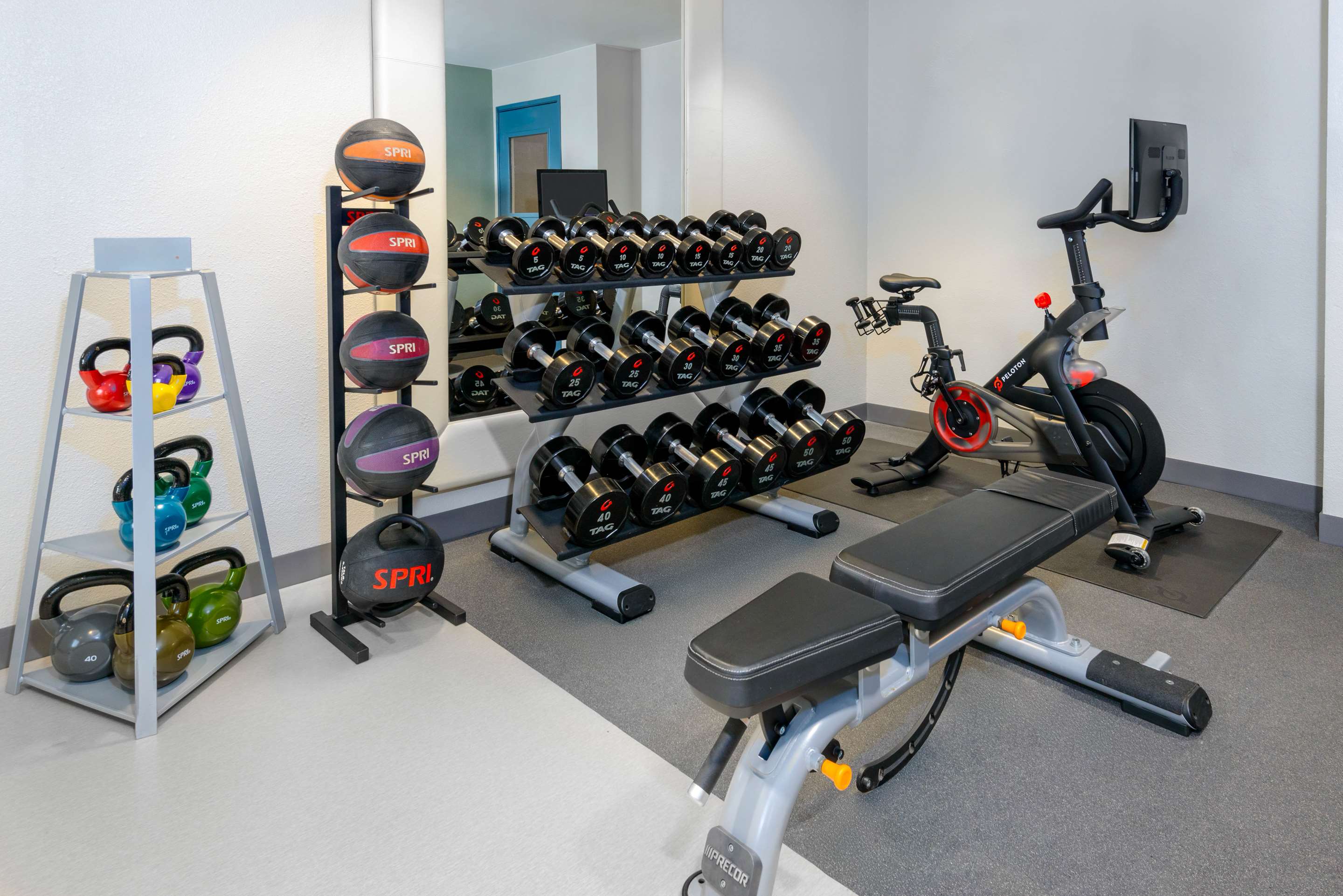 Health club fitness center gym | Homewood Suites by Hilton Bonita Springs