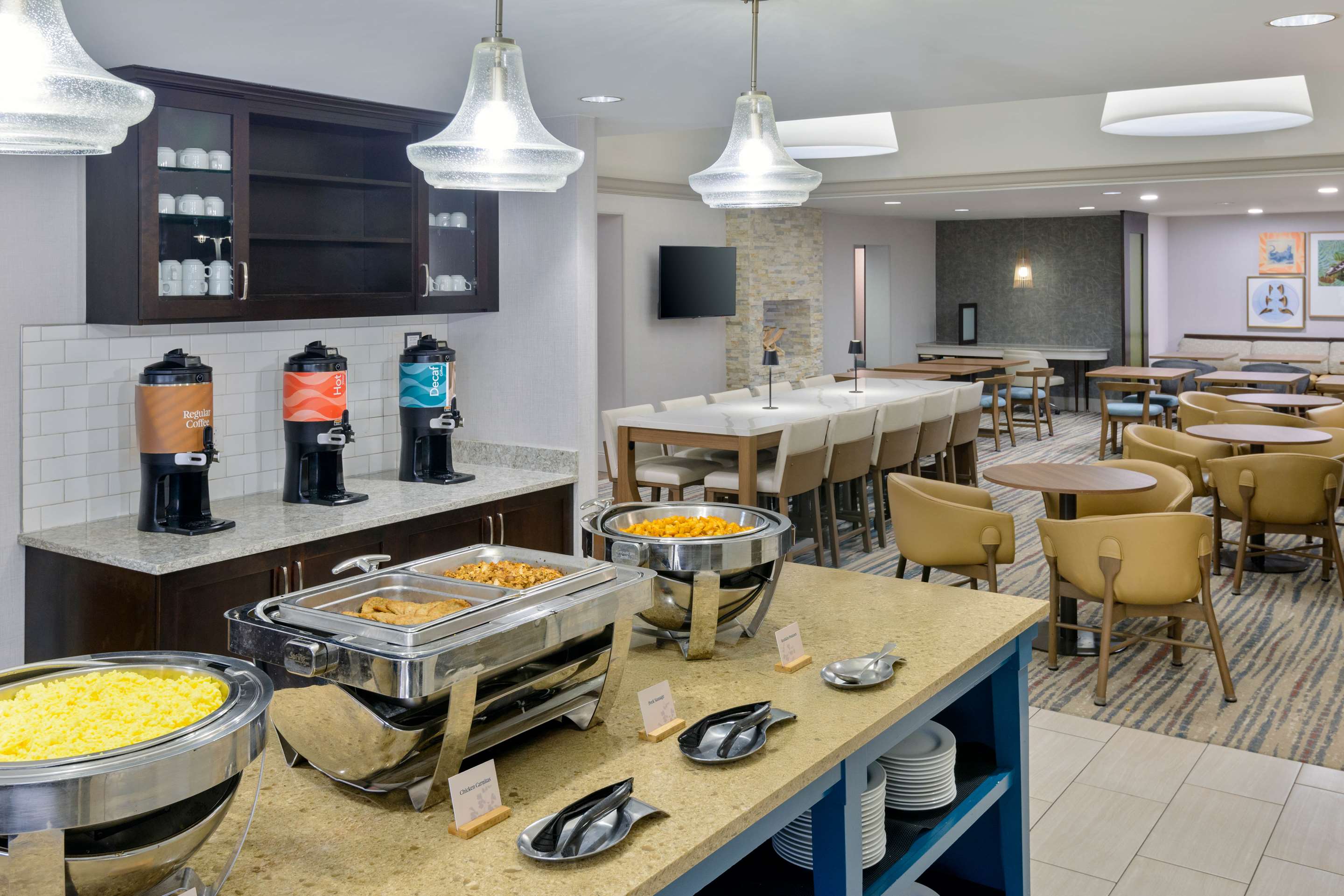 Breakfast Area | Homewood Suites by Hilton Bonita Springs