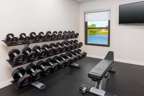 Fitness/ Exercise Room - Hampton Inn Bonita Springs
