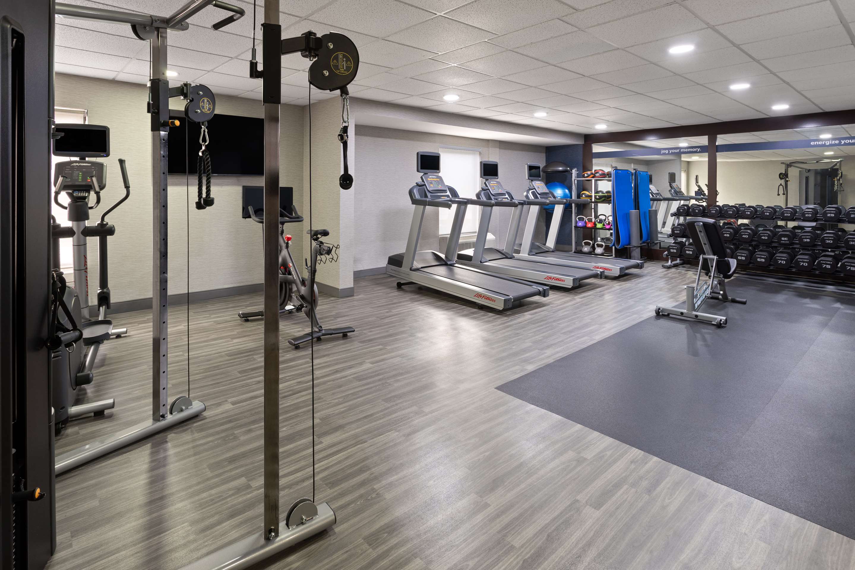 Health club fitness center gym