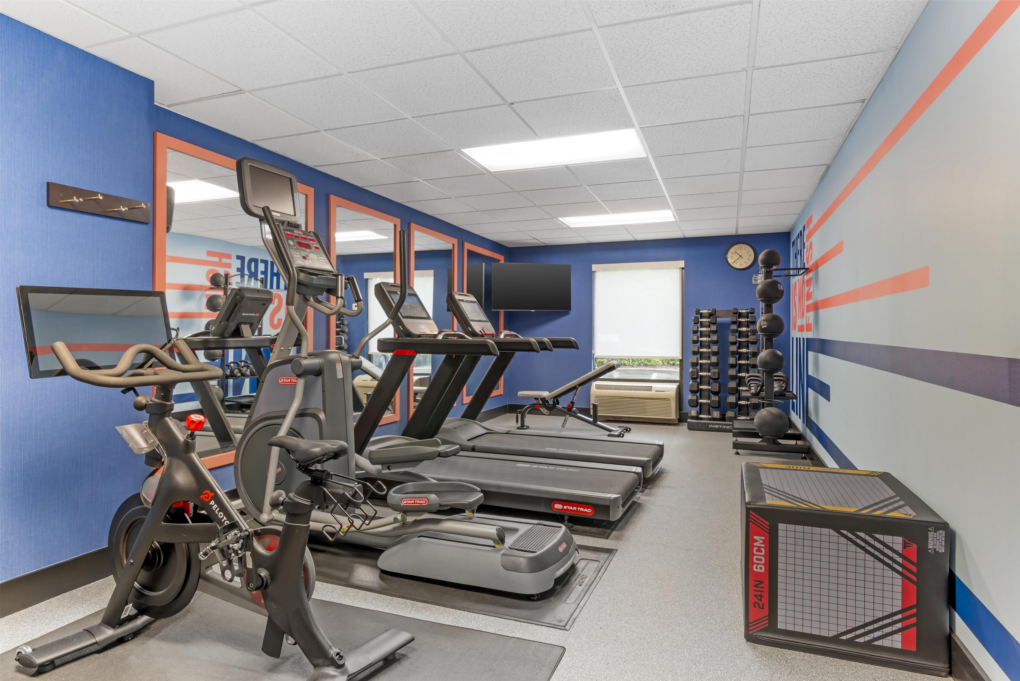 Health club fitness center gym | Hampton Inn & Suites Atlanta/Duluth/Gwinnett County
