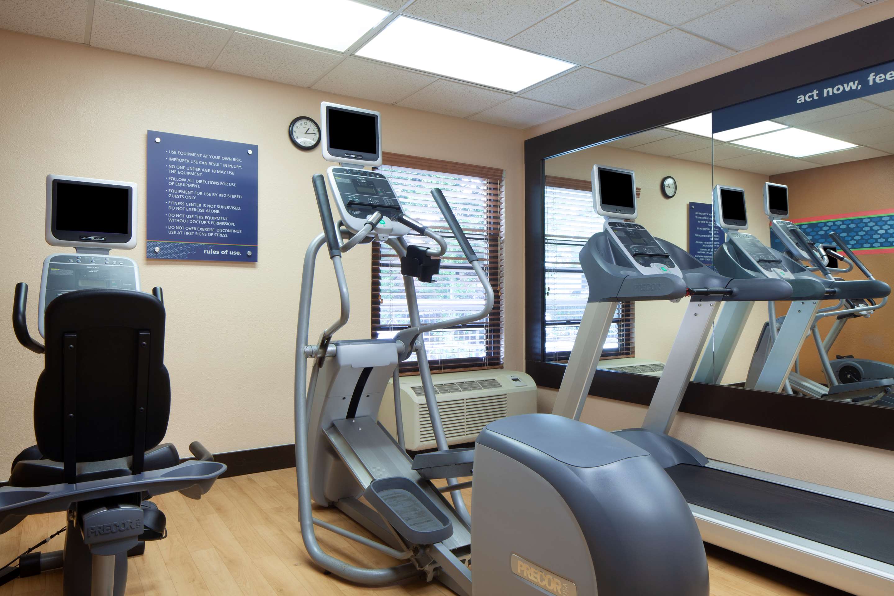Health club fitness center gym