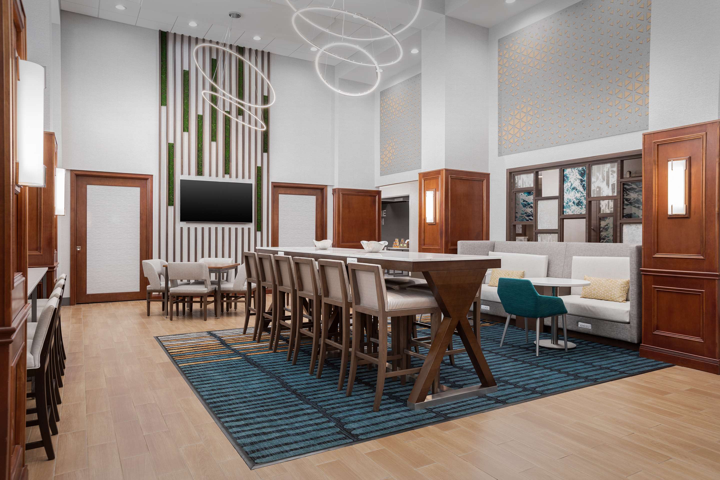 Lobby | Hampton Inn & Suites ATL-Six Flags