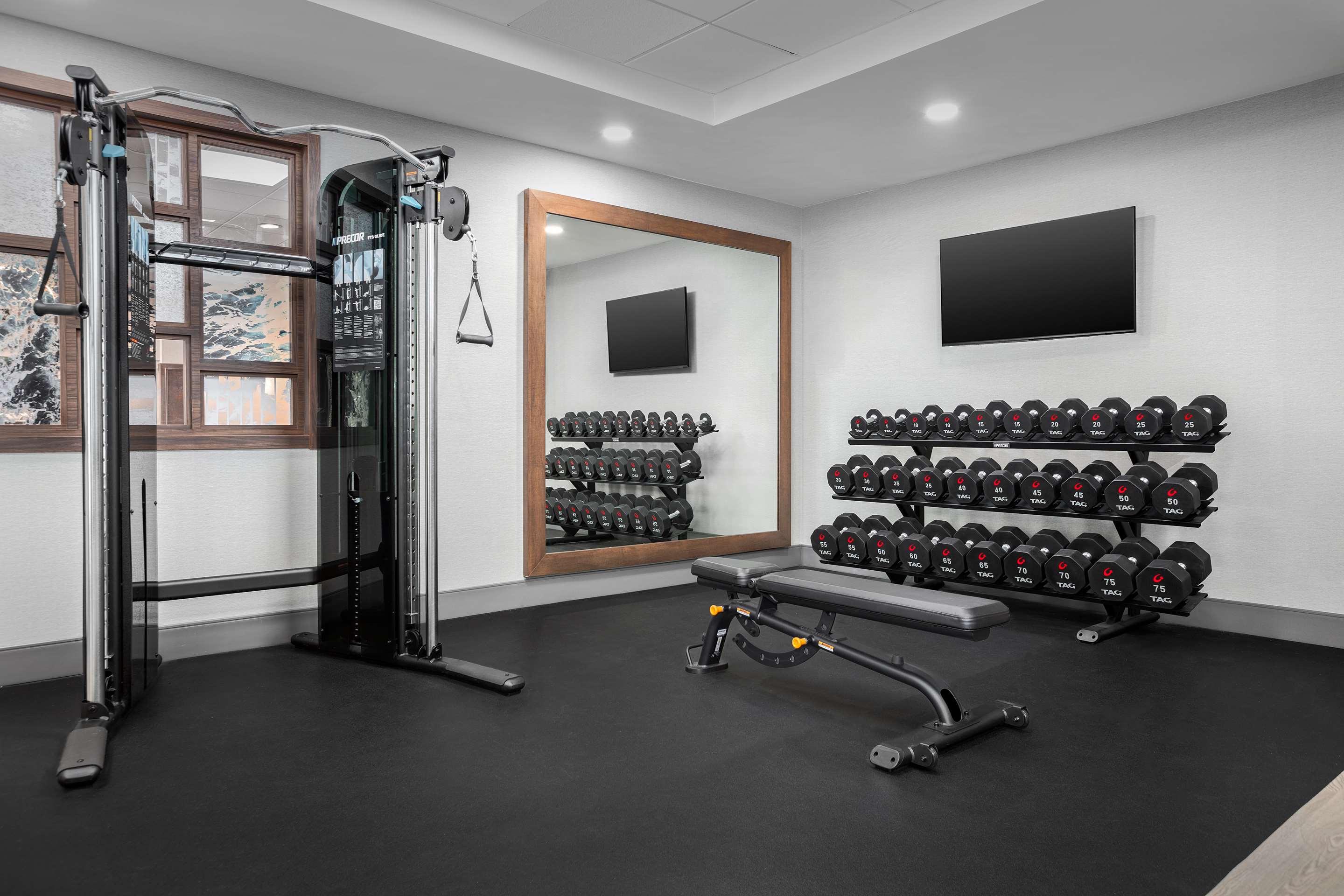 Health club fitness center gym | Hampton Inn & Suites ATL-Six Flags