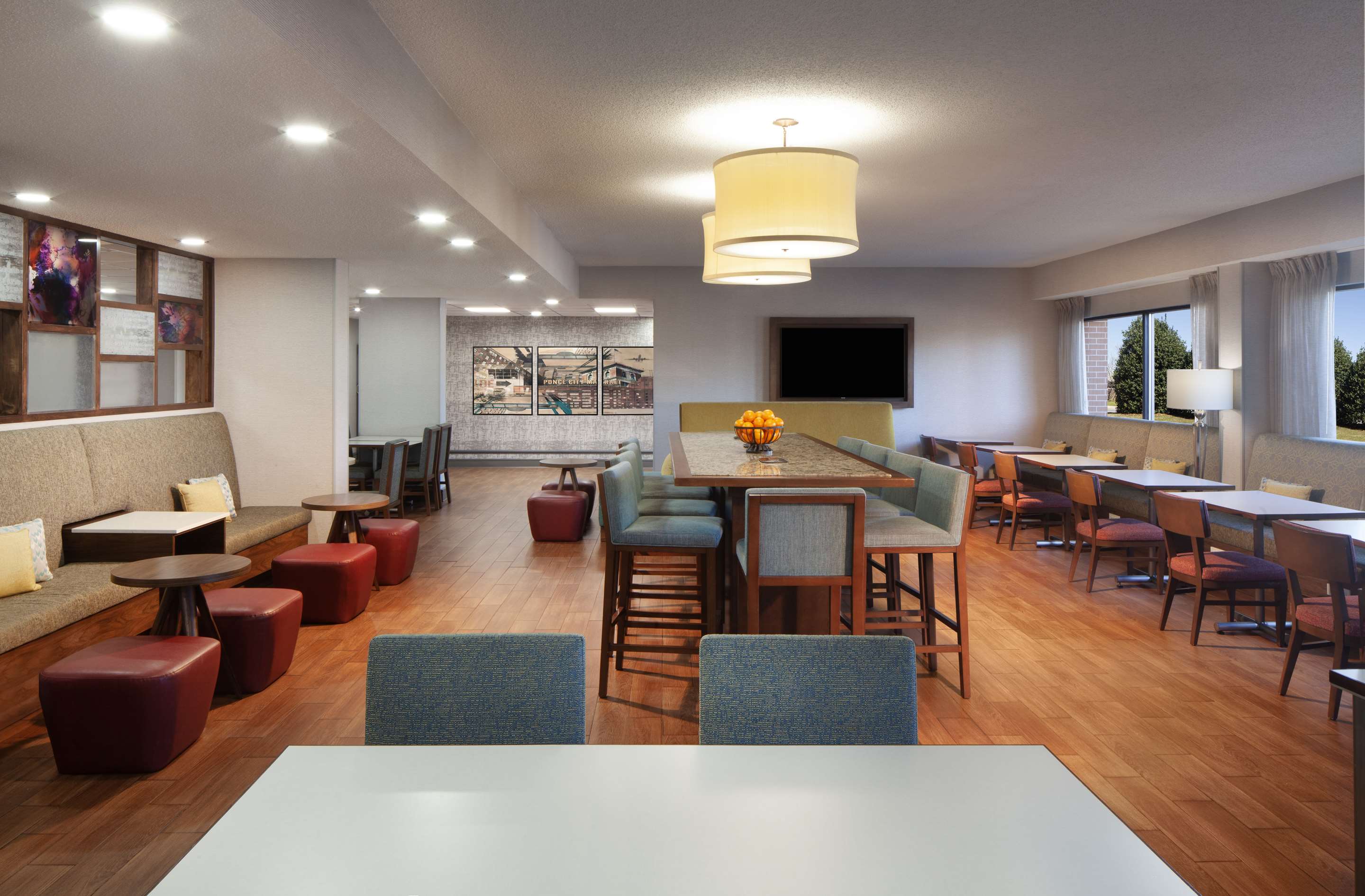 Lobby | Hampton Inn Southlake