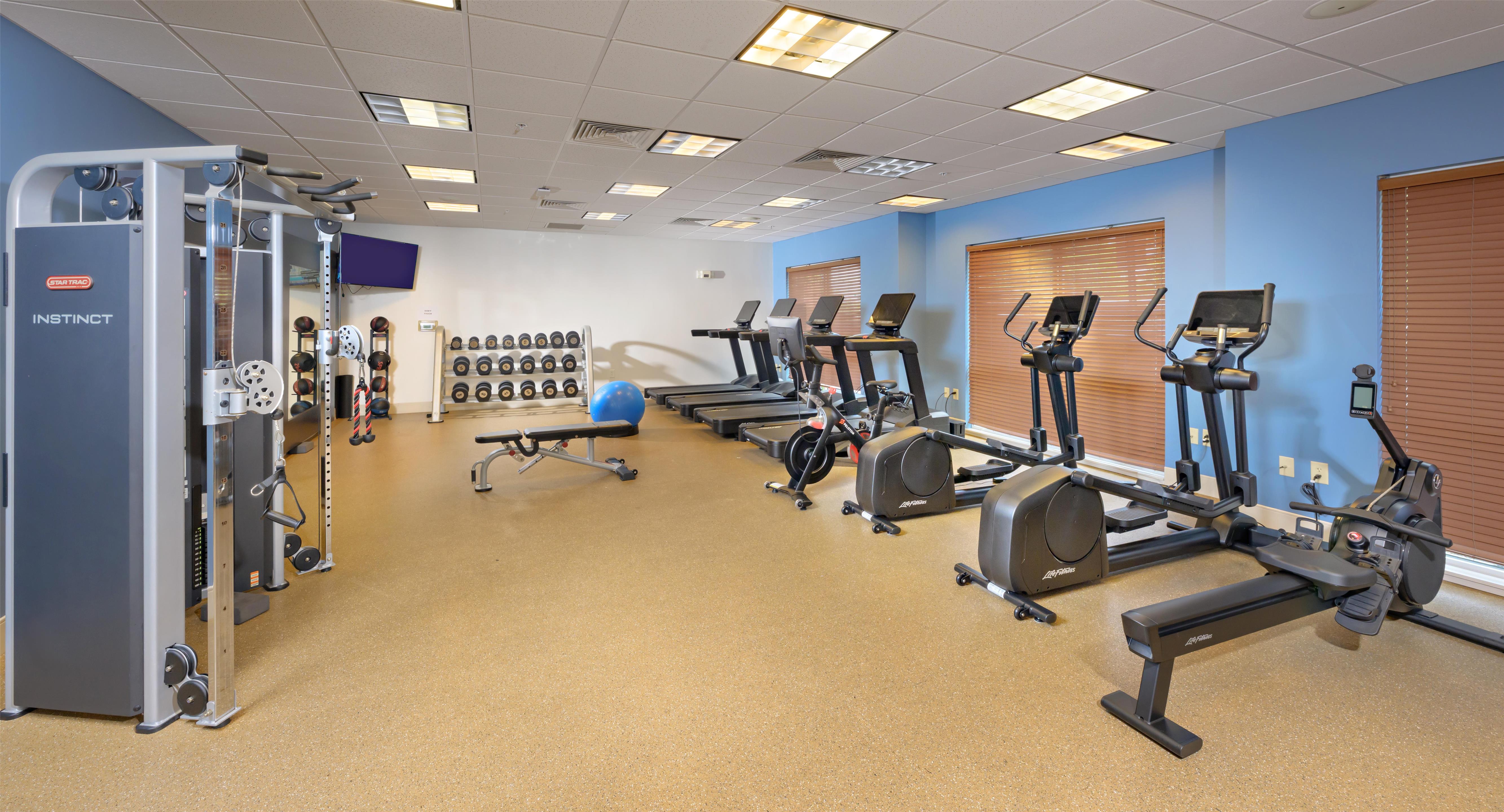 Health club fitness center gym | Homewood Suites Atlanta Airport North