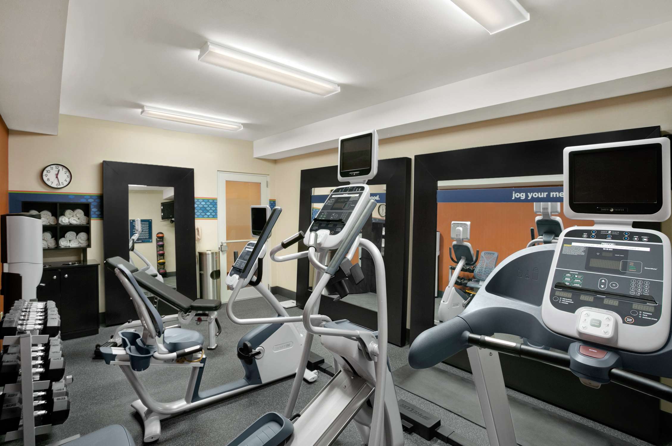 Health club fitness center gym