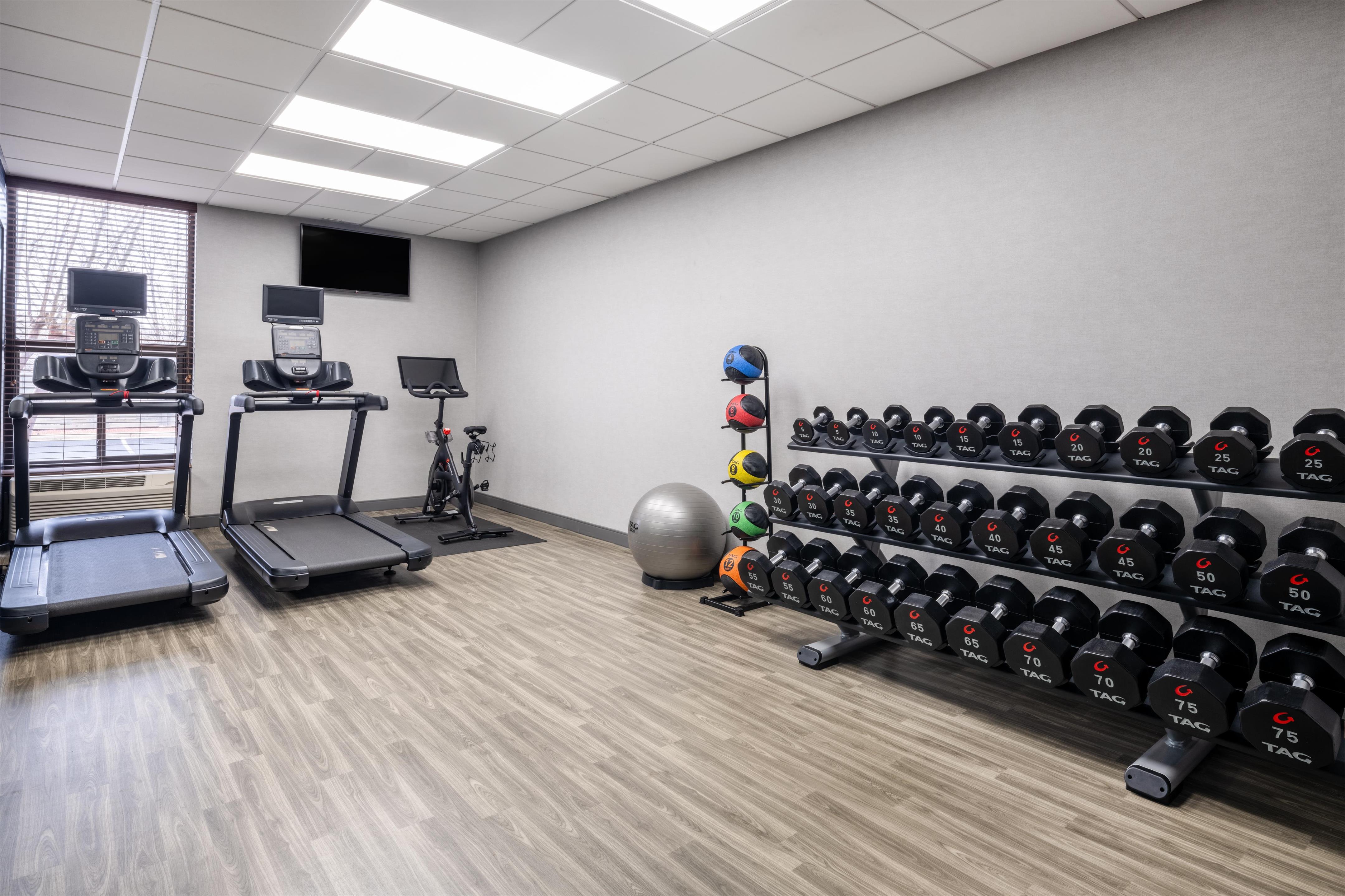 Health club fitness center gym