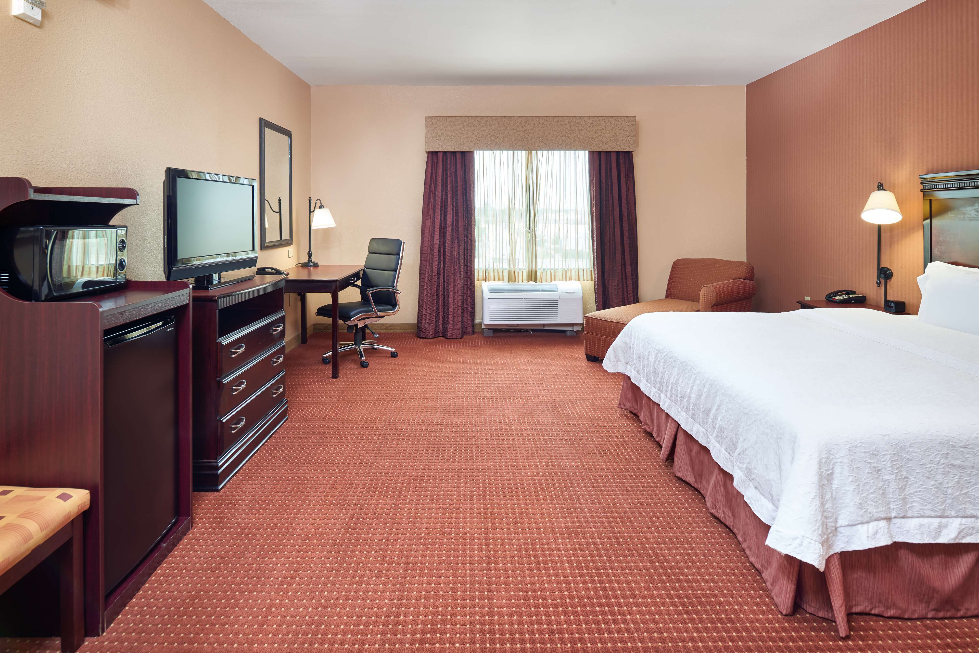 Hampton Inn & Suites by Hilton Austin South/Buda Room Type - 1KNG MOB HEAR ACC W TUB NS