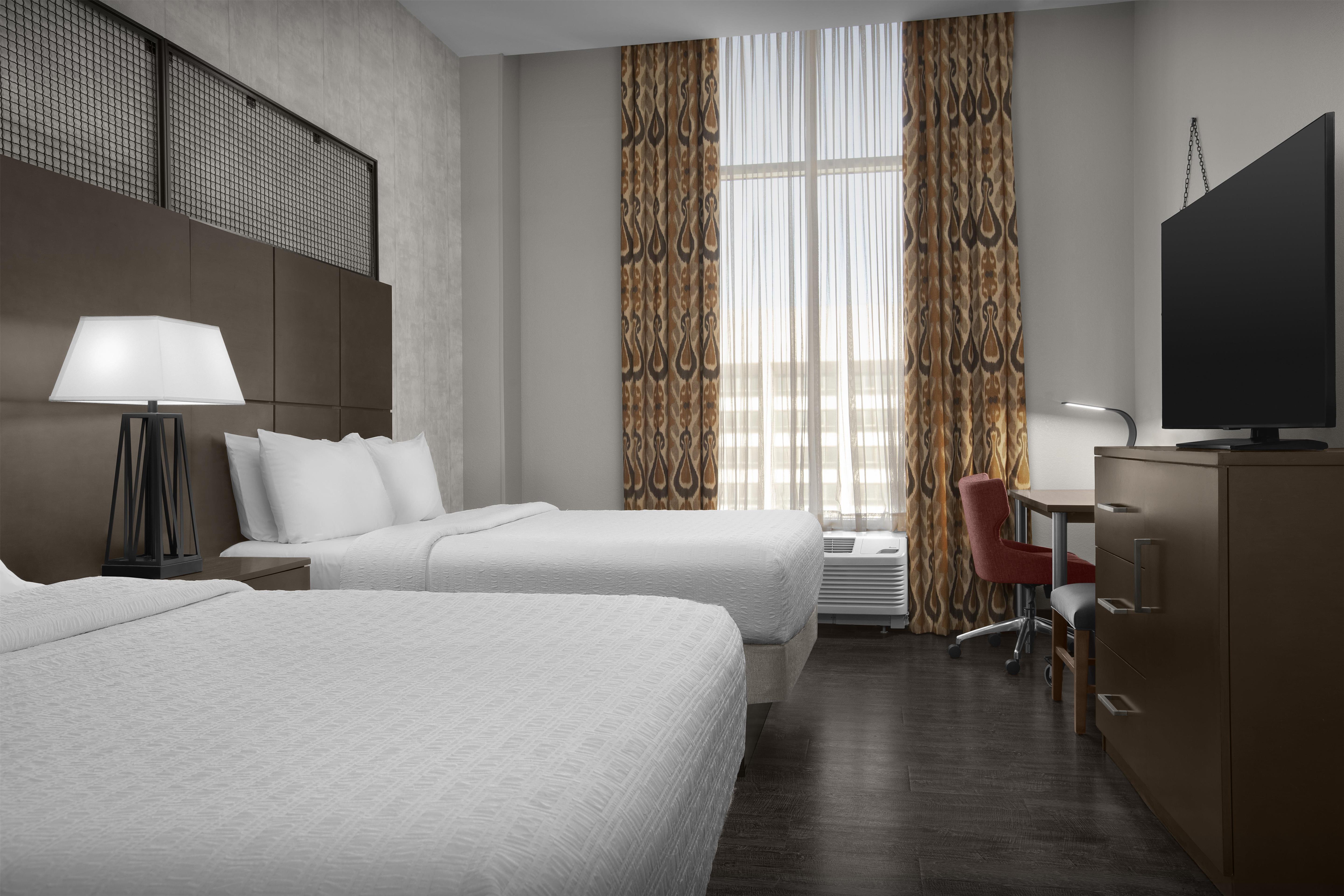 Hampton Inn & Suites Austin @ The University / Capitol Room Type - 2 QNS HEARING ACC NOSMOK