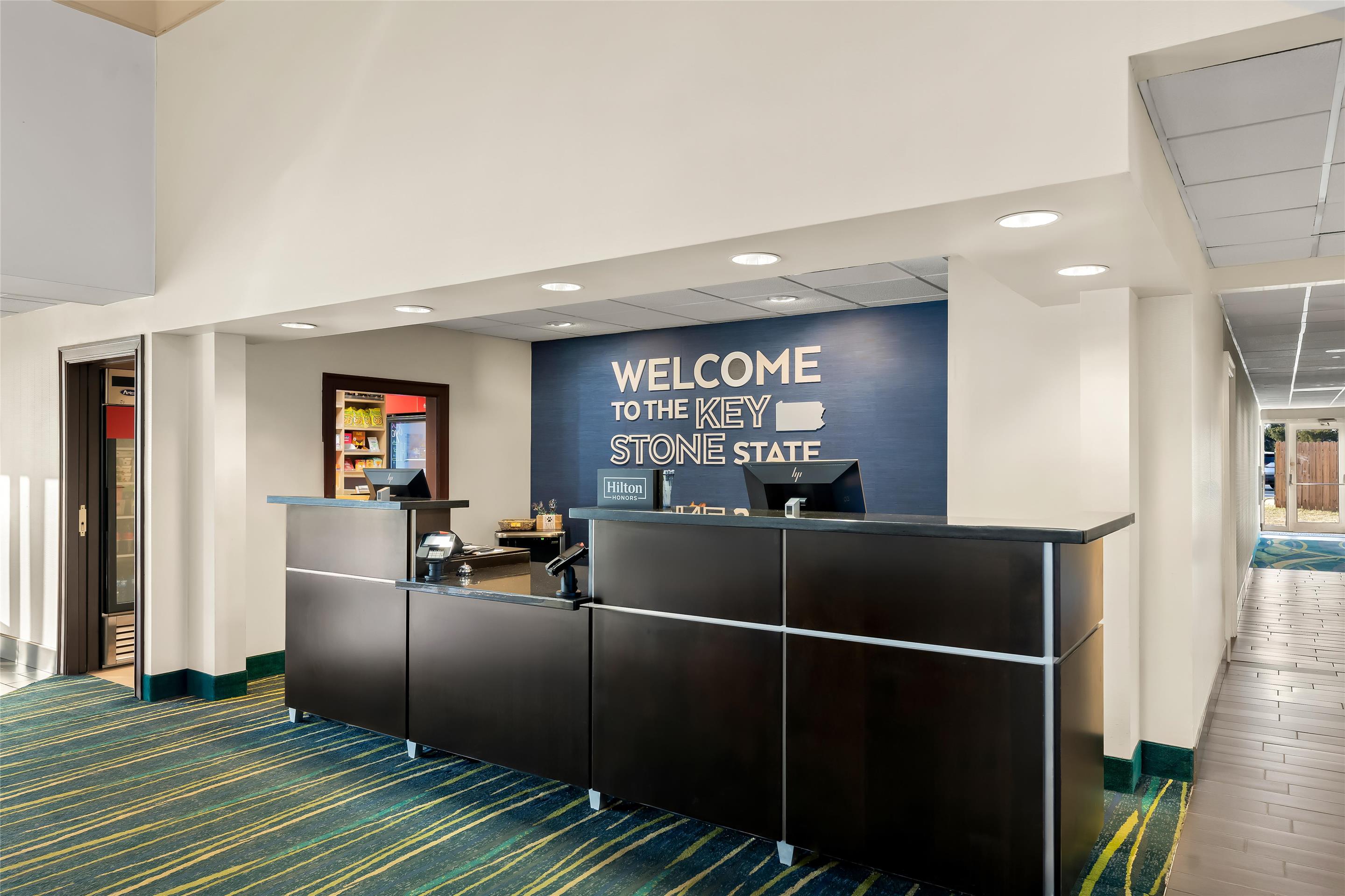 Reception | Hampton Inn & Suites Newtown