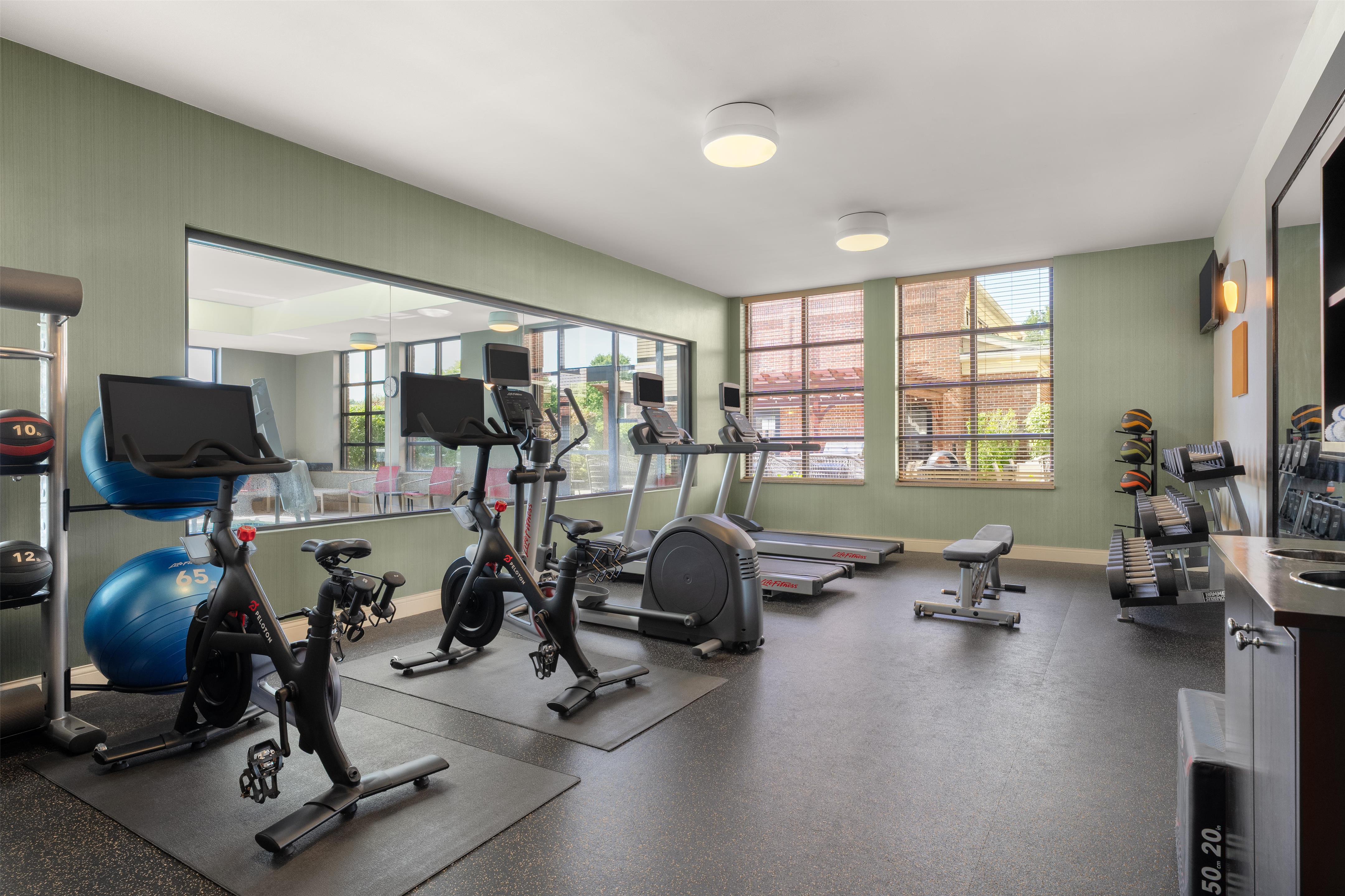 Health club fitness center gym | Homewood Suites by Hilton Newtown - Langhorne, PA