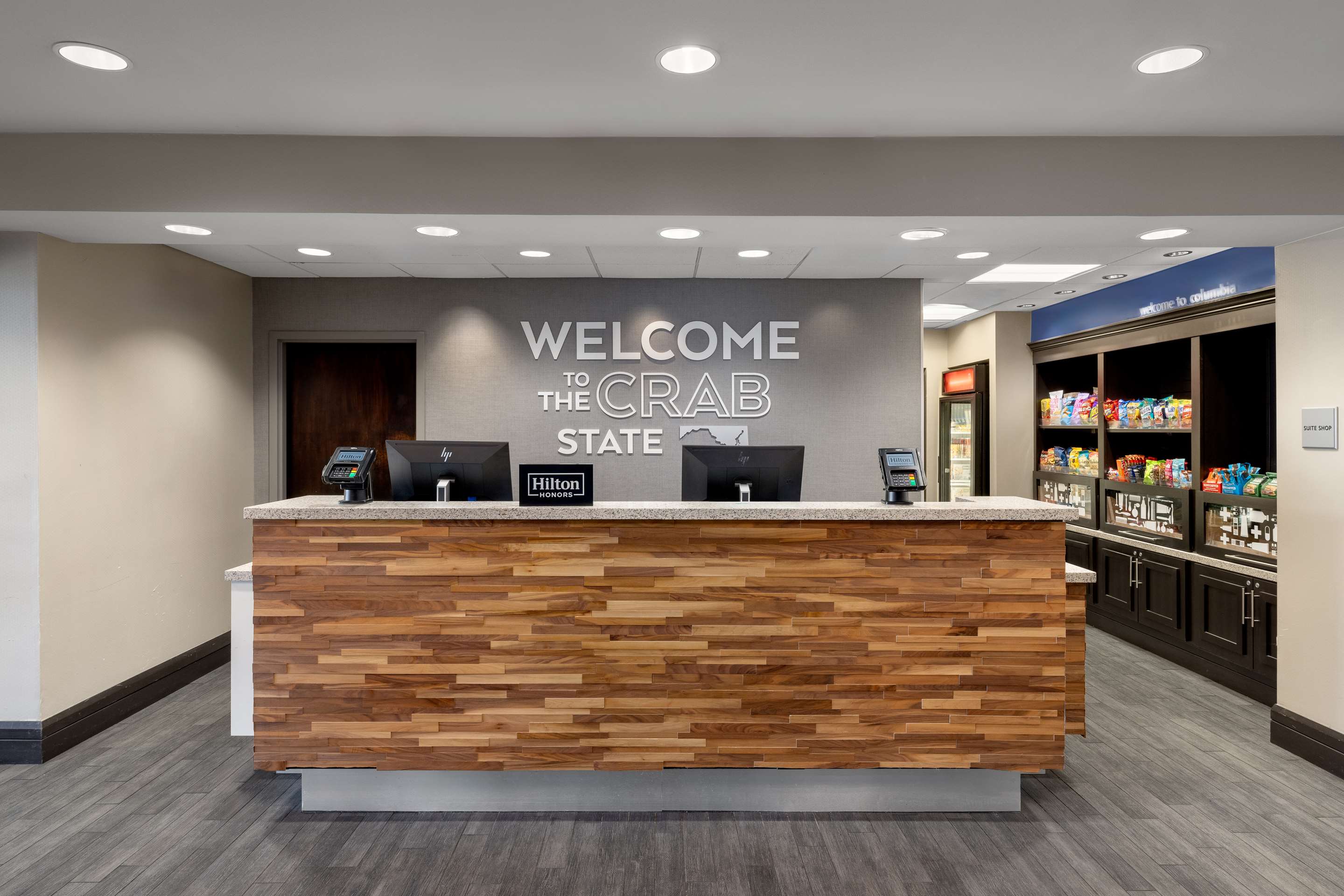 Reception | Hampton Inn & Suites Columbia South Fort Meade Area
