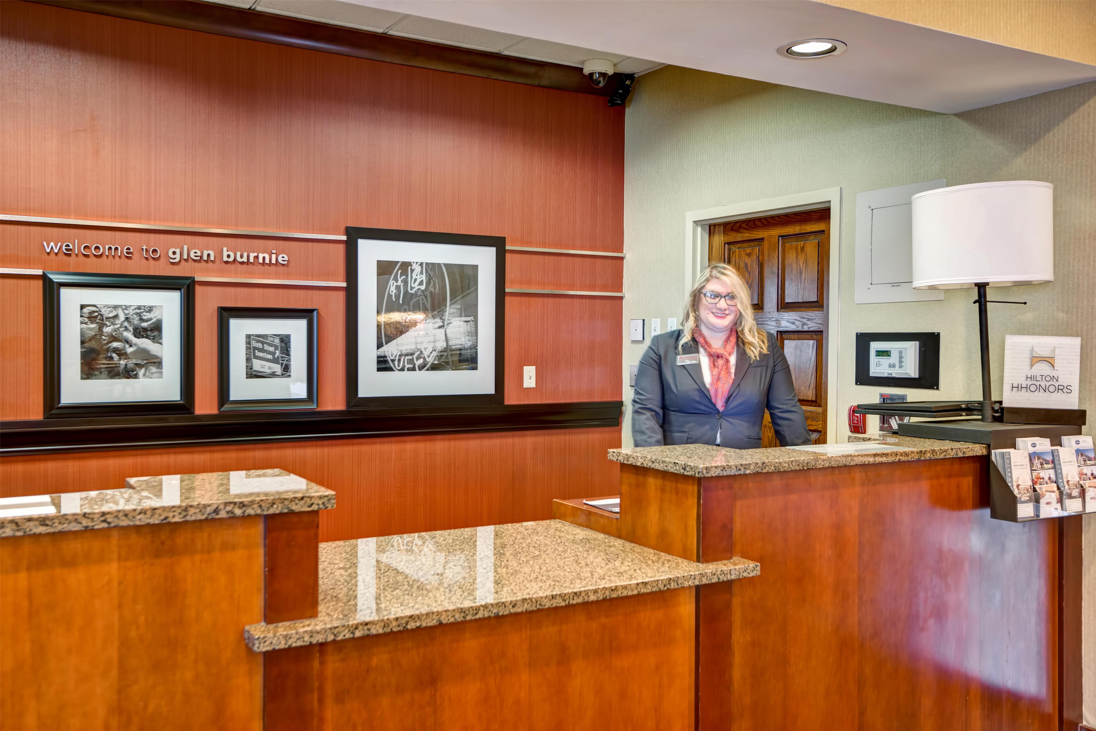 Reception | Hampton Inn Baltimore/Glen Burnie