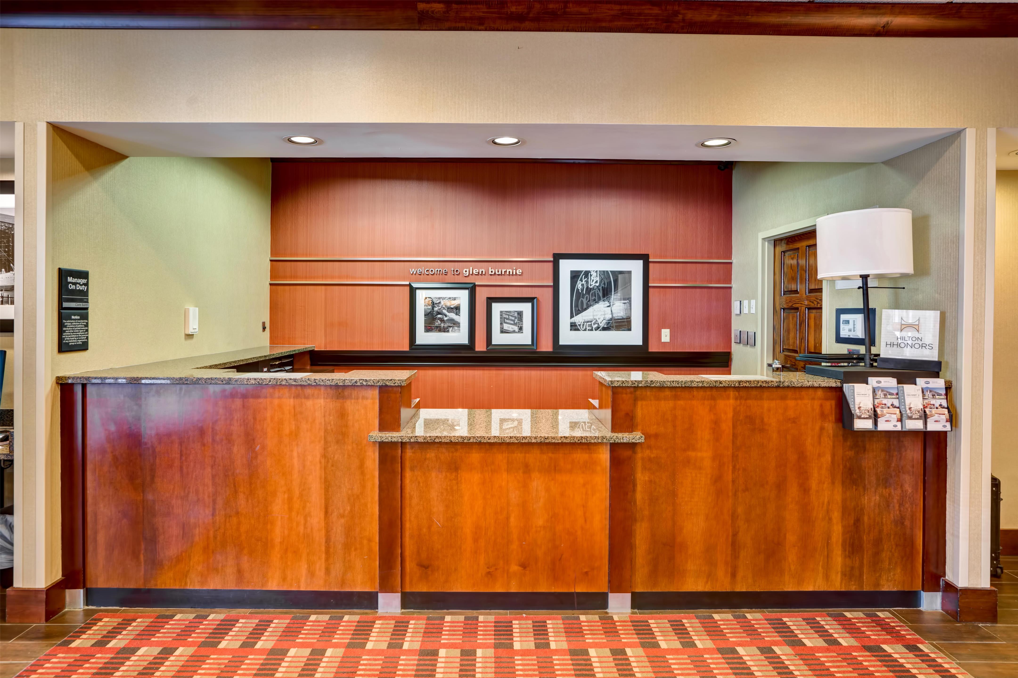 Reception | Hampton Inn Baltimore/Glen Burnie