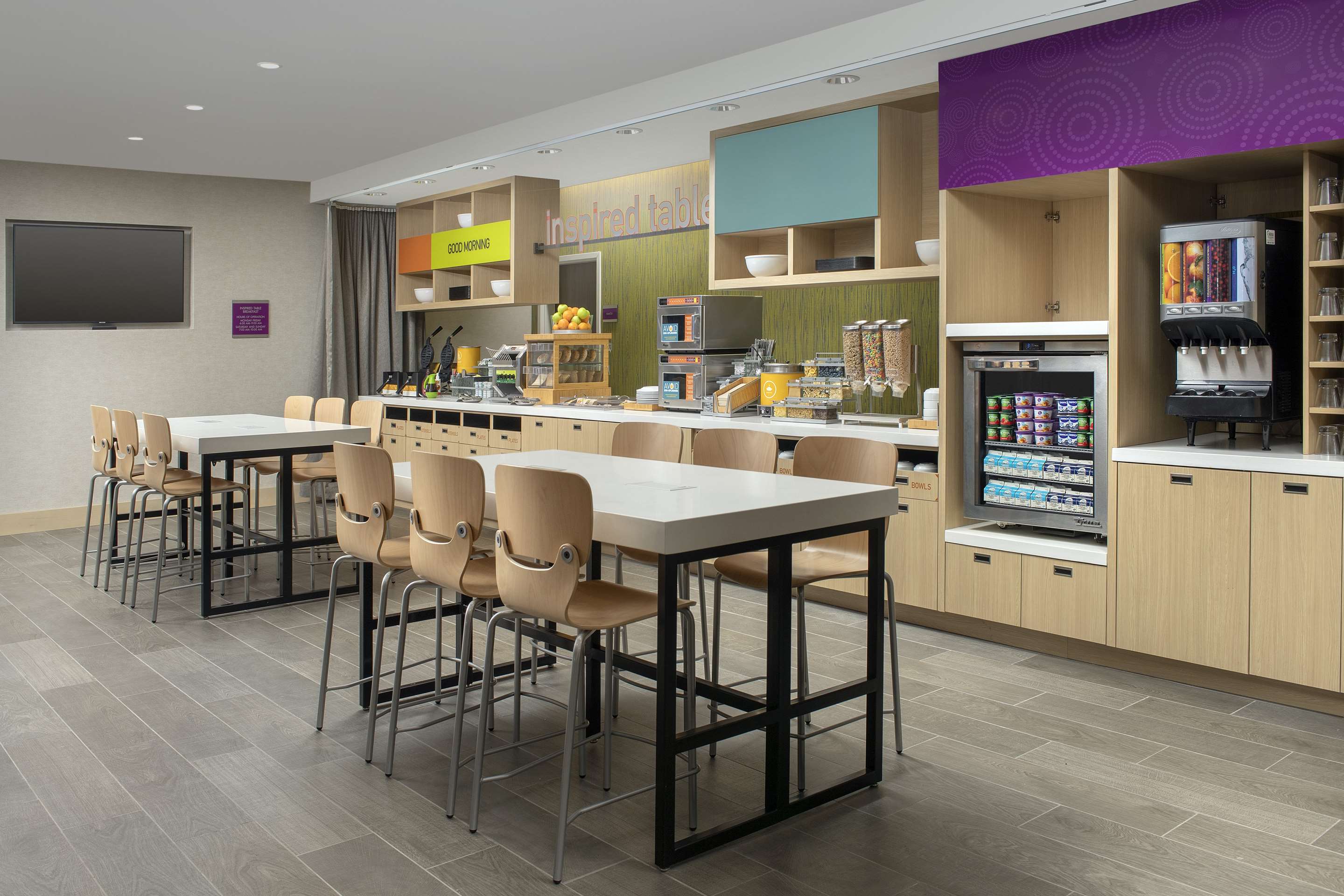Breakfast Area | Home2 Suites by Hilton Baltimore/White Marsh