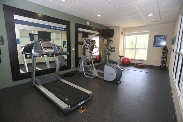 Fitness/ Exercise Room - Hampton Inn Owego