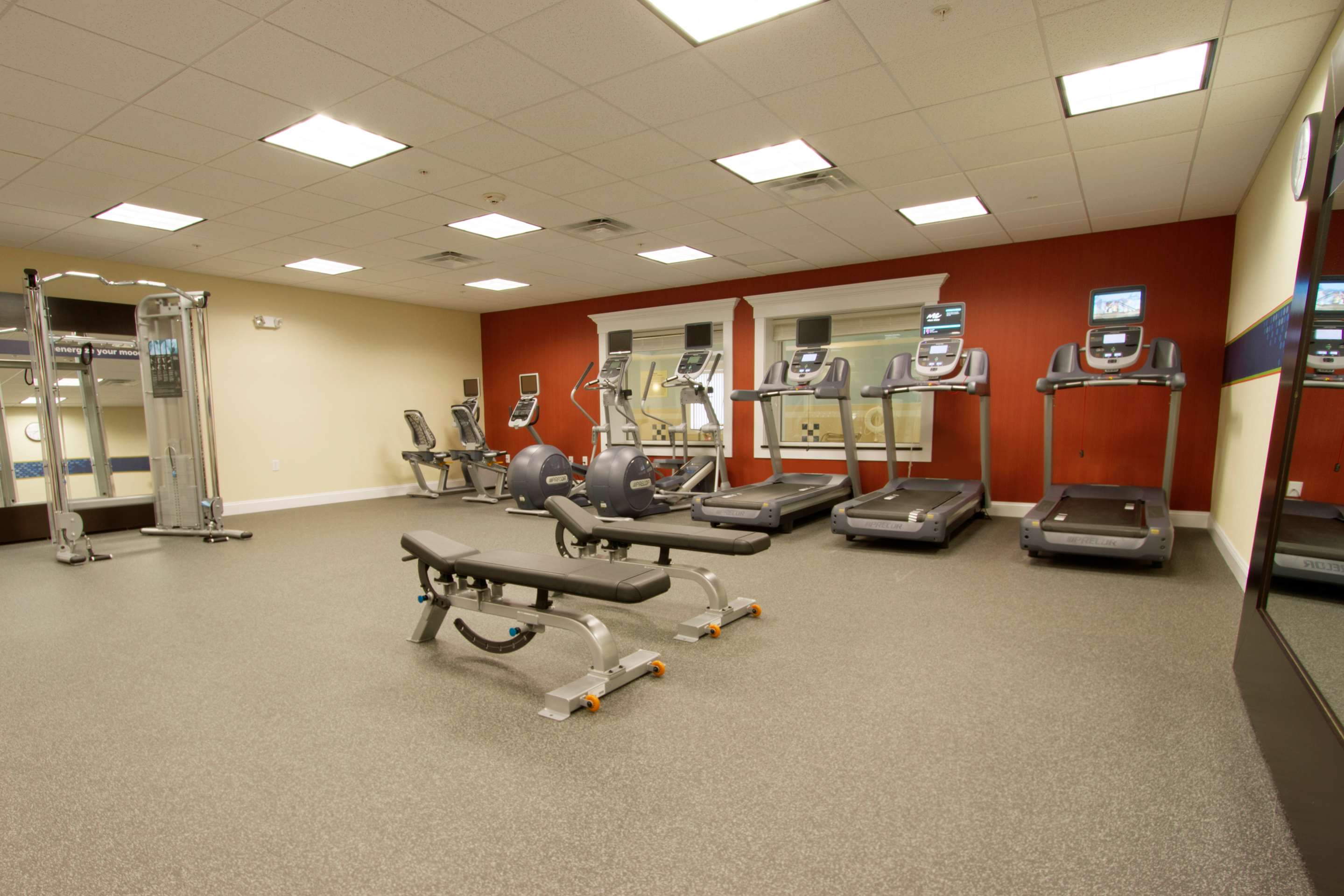 Health club fitness center gym