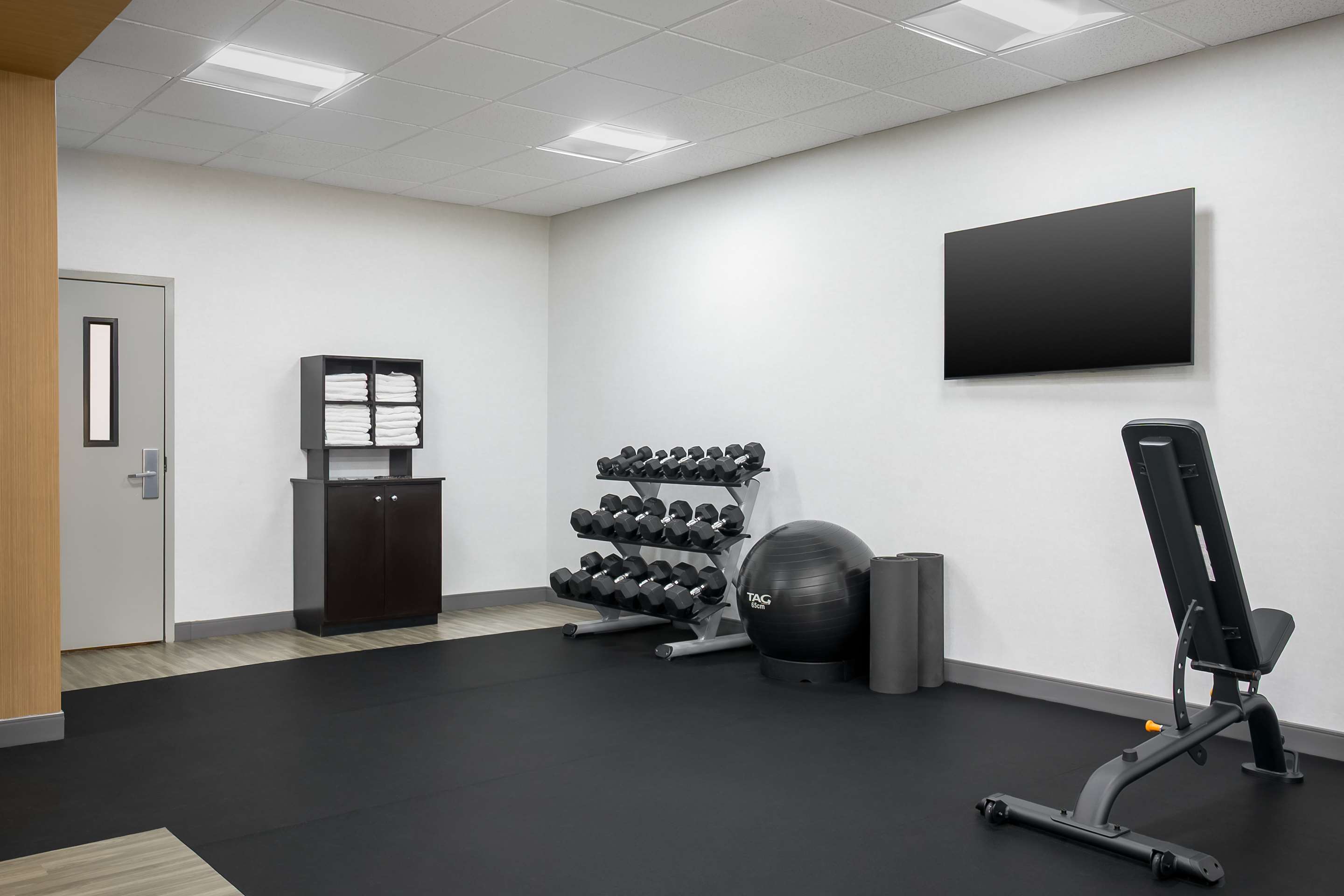 Health club fitness center gym | Hampton Inn & Suites Birmingham-Pelham (I-65)