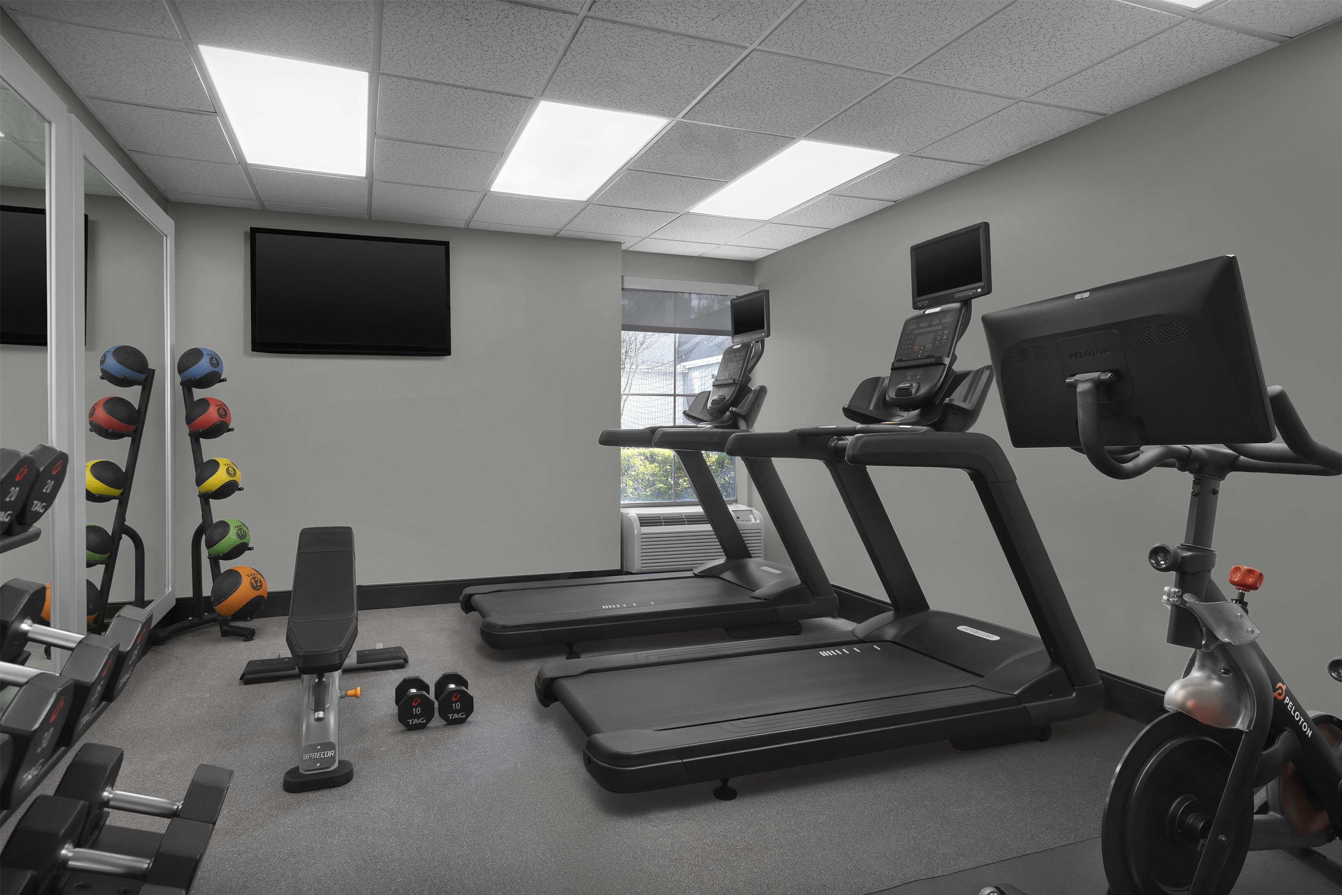 Health club fitness center gym | Homewood Suites by Hilton Birmingham-SW-Riverchase-Galleria