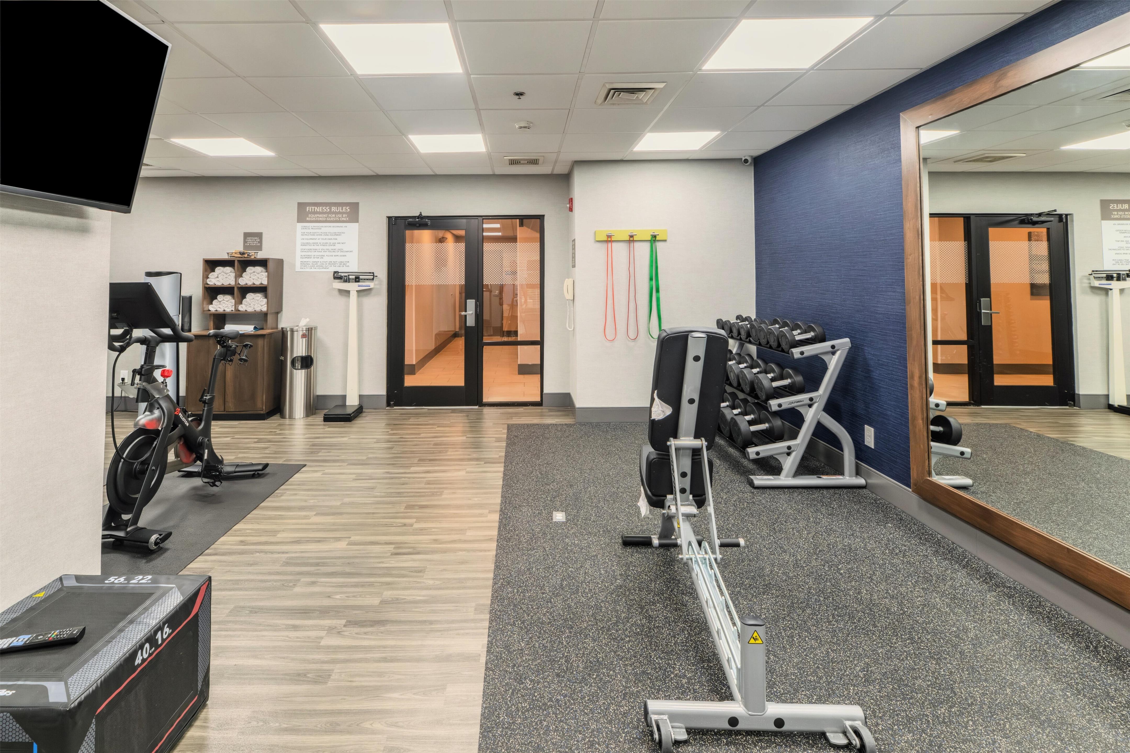Health club fitness center gym | Hampton Inn Jasper