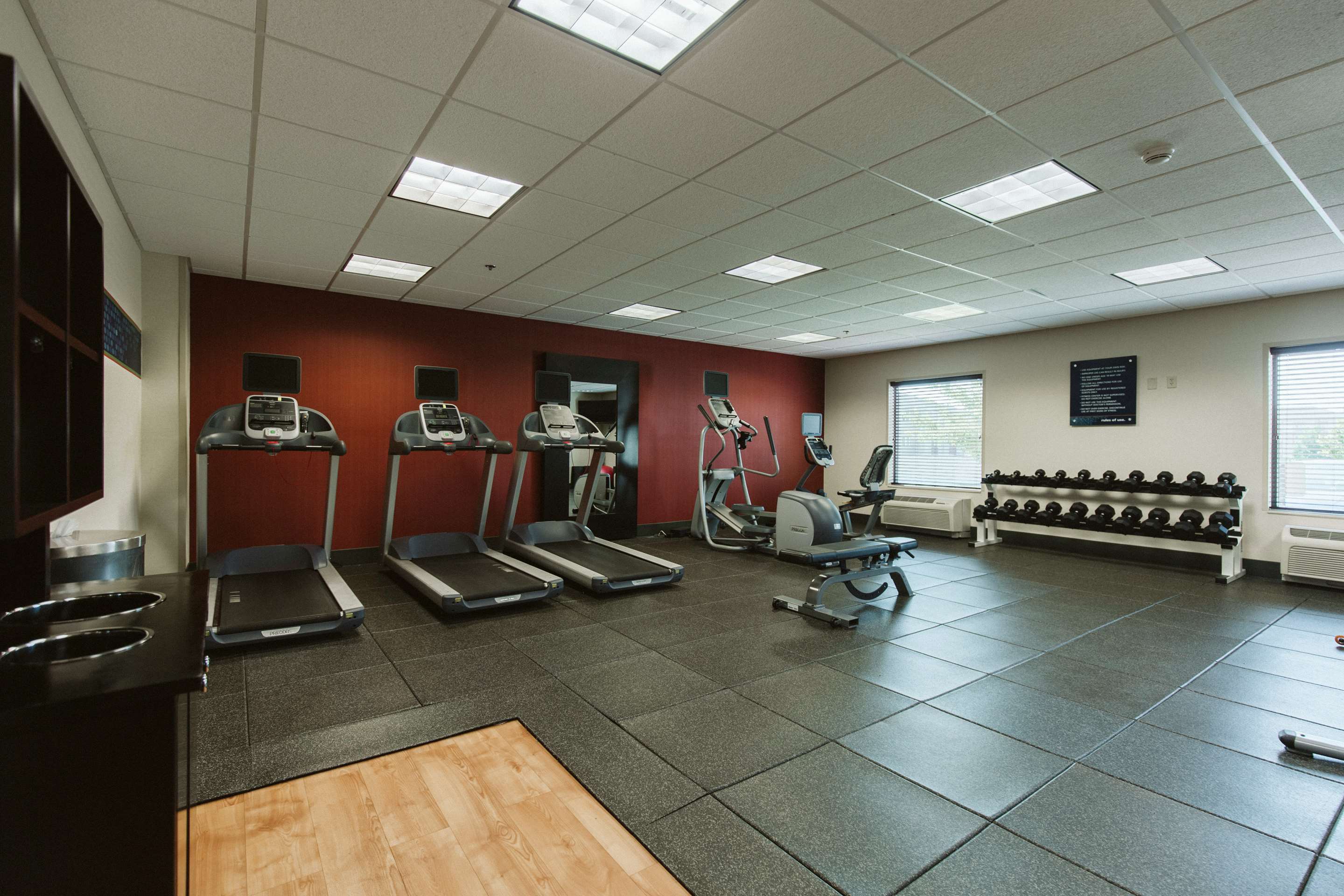 Health club fitness center gym