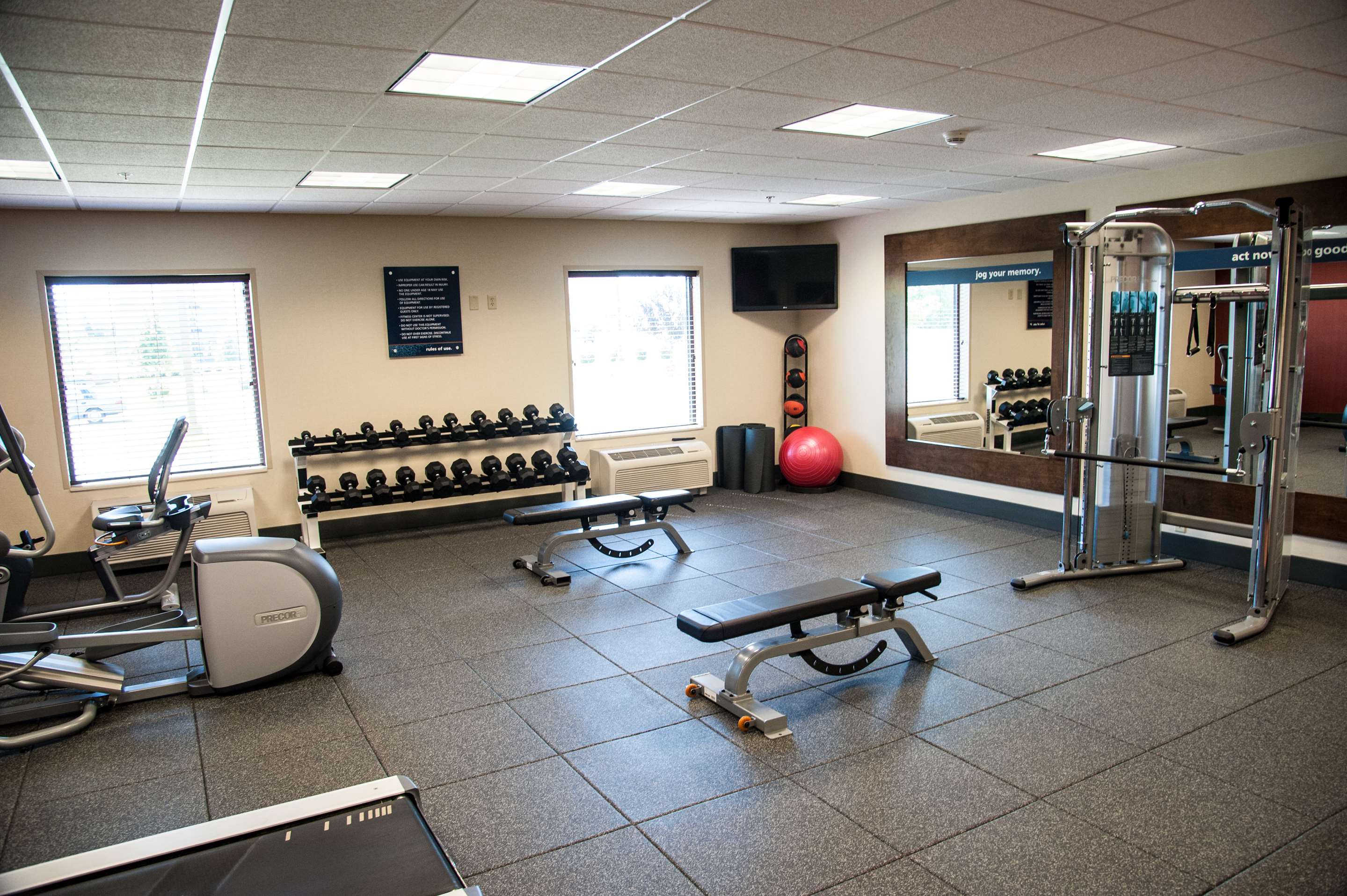 Health club fitness center gym