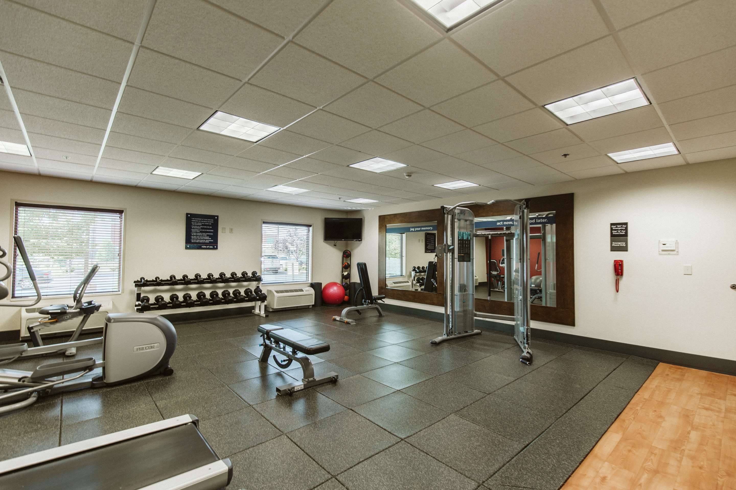 Health club fitness center gym