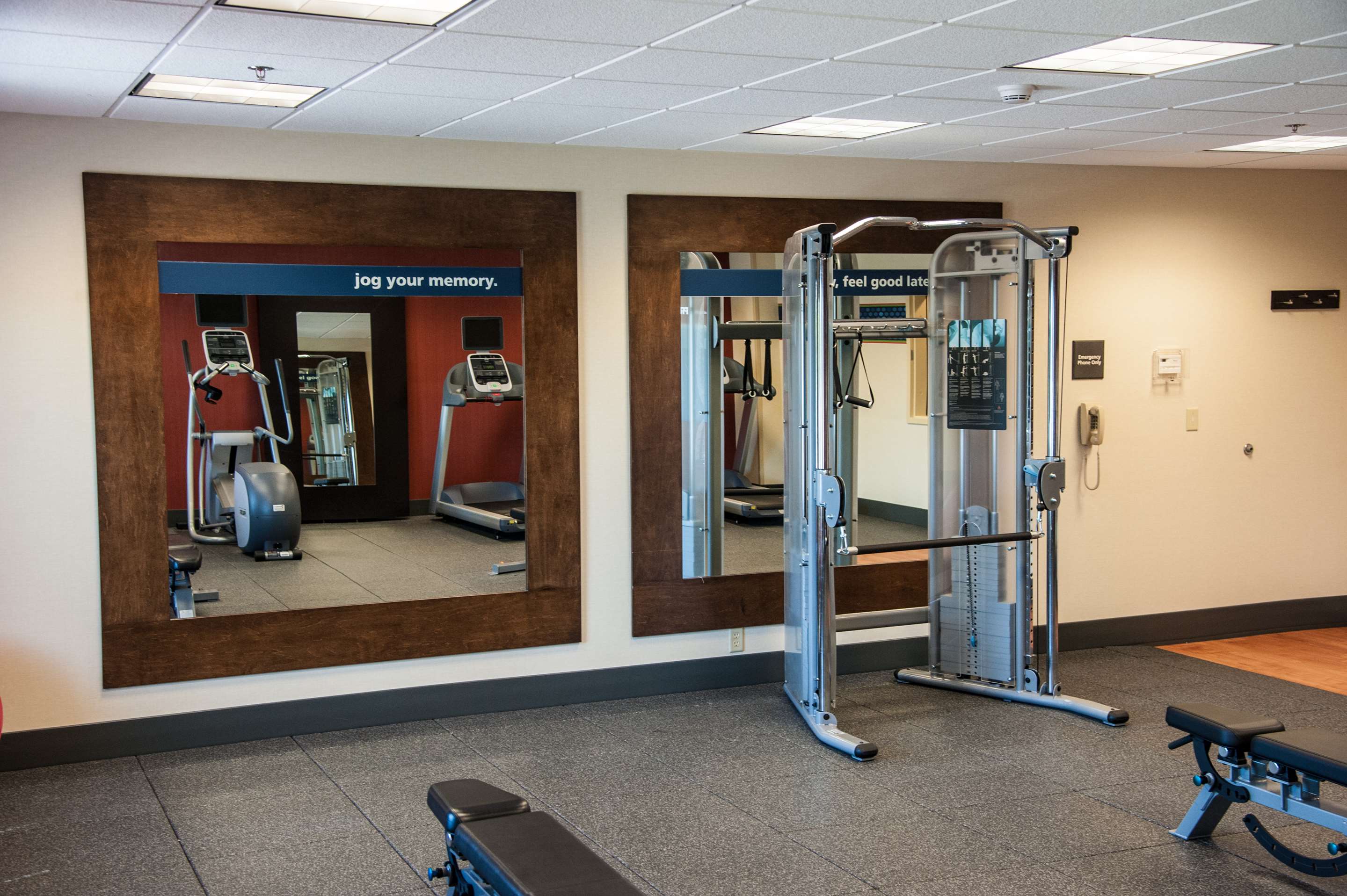 Health club fitness center gym