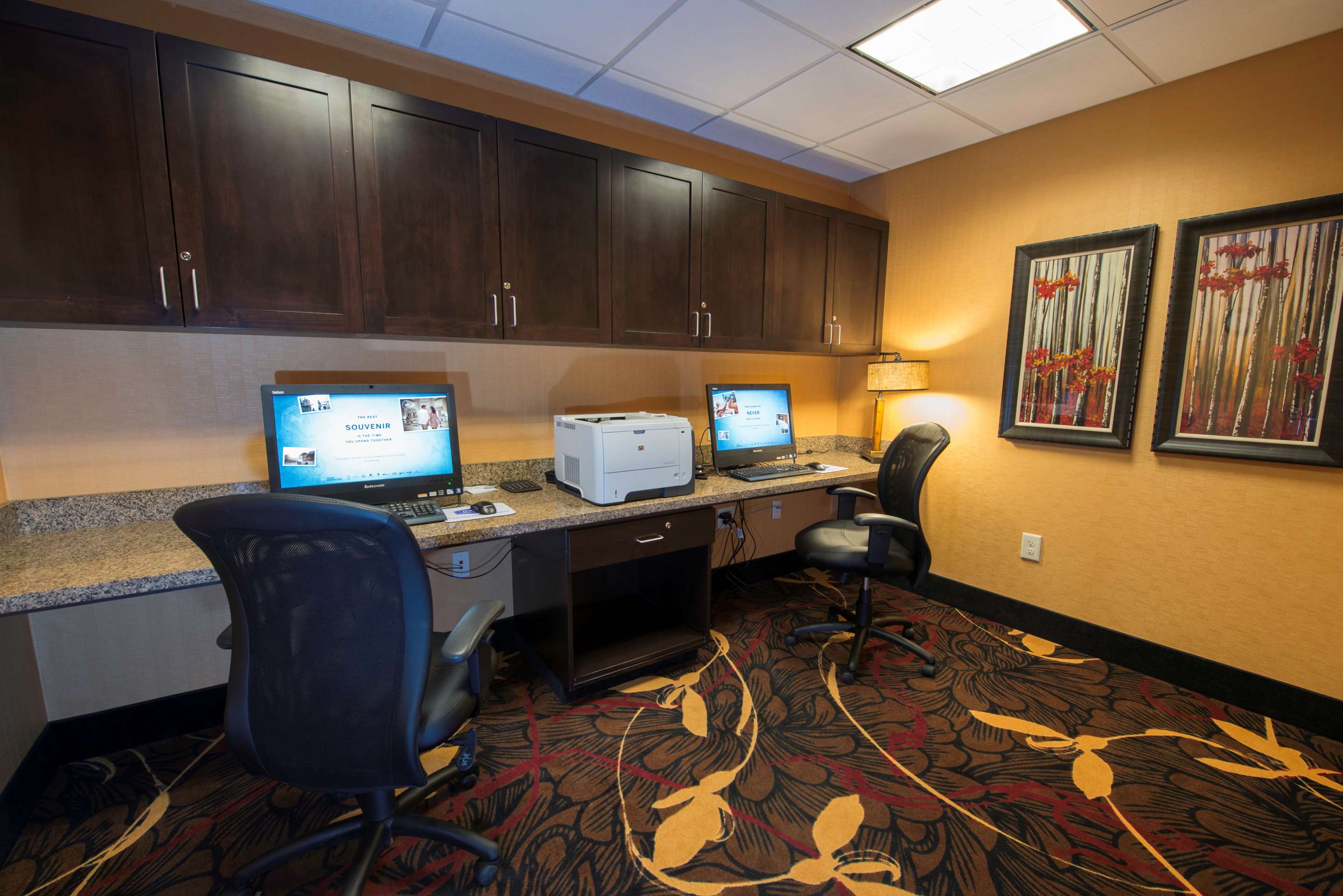 Business Center | Hampton Inn & Suites Bismarck Northwest