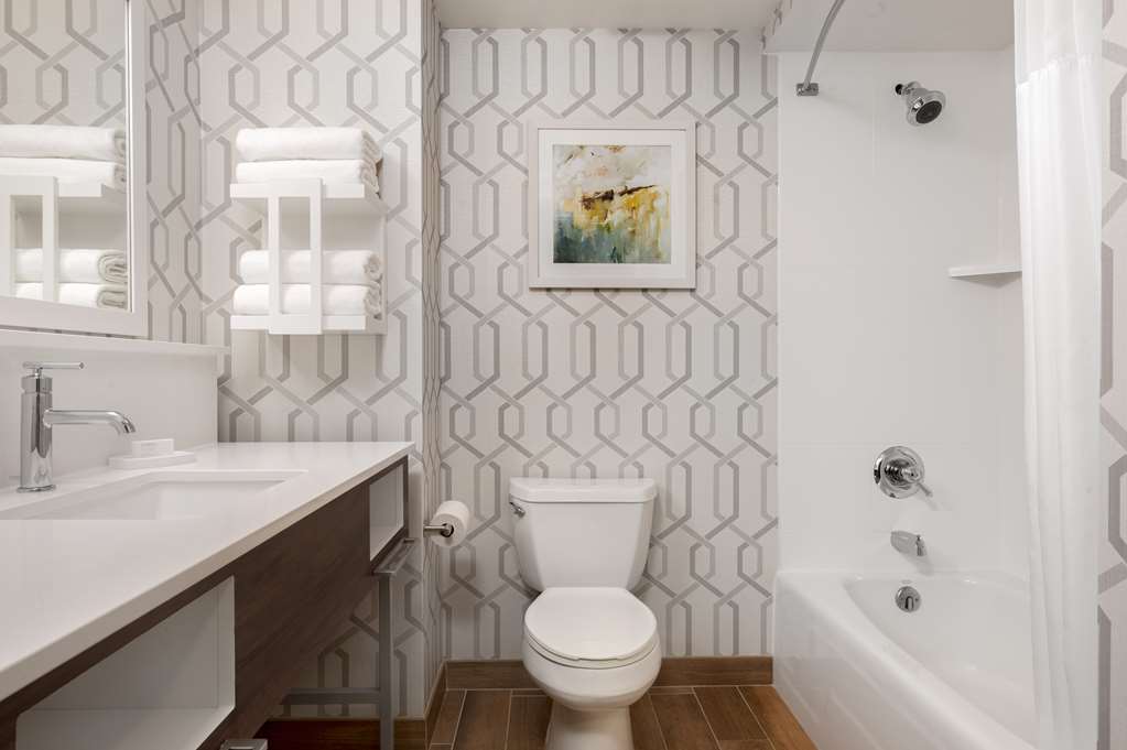 Hampton Inn Bloomsburg-guestroom-Guest Room,Bathroom,On-Site.jpg
