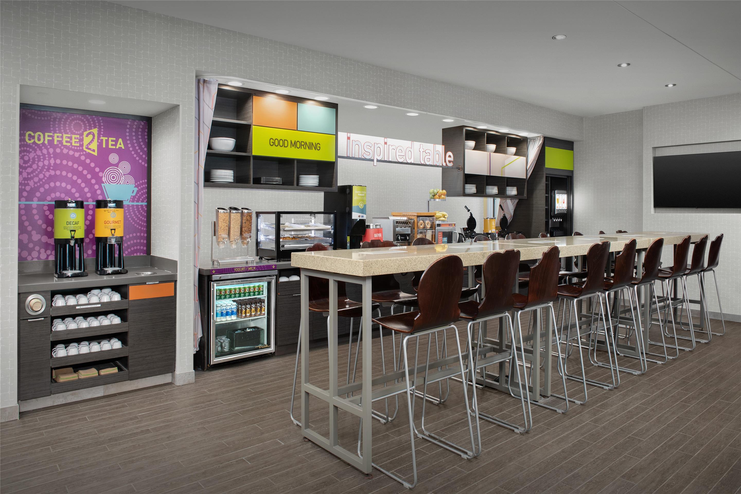 Breakfast Area | Home2 Suites by Hilton Nashville-Airport