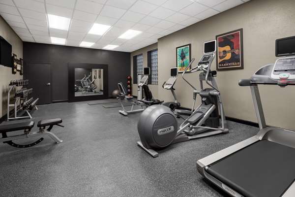 Fitness/ Exercise Room - Homewood Suites by Hilton Downtown Nashville