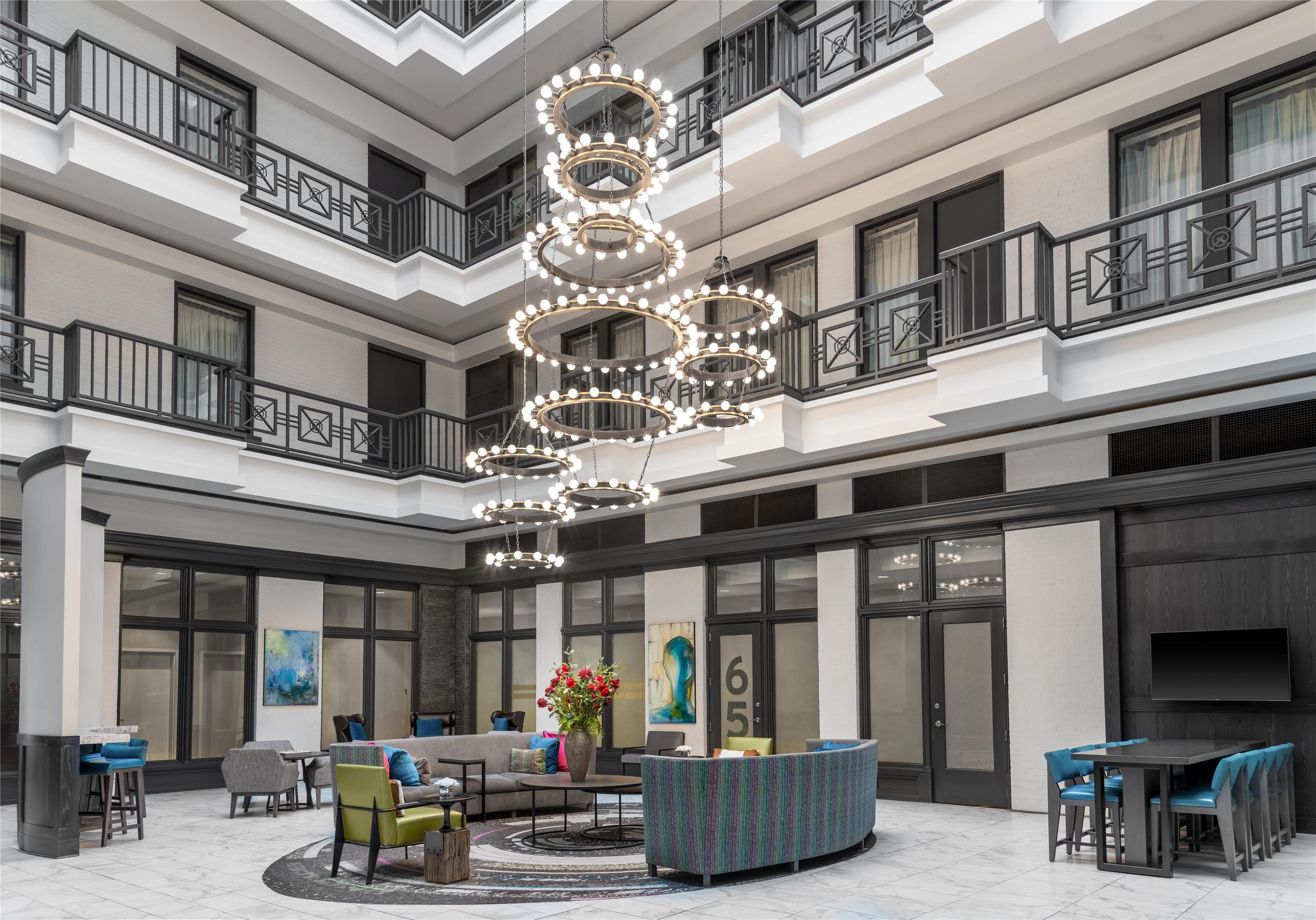 Lobby | Homewood Suites by Hilton Nashville-Downtown