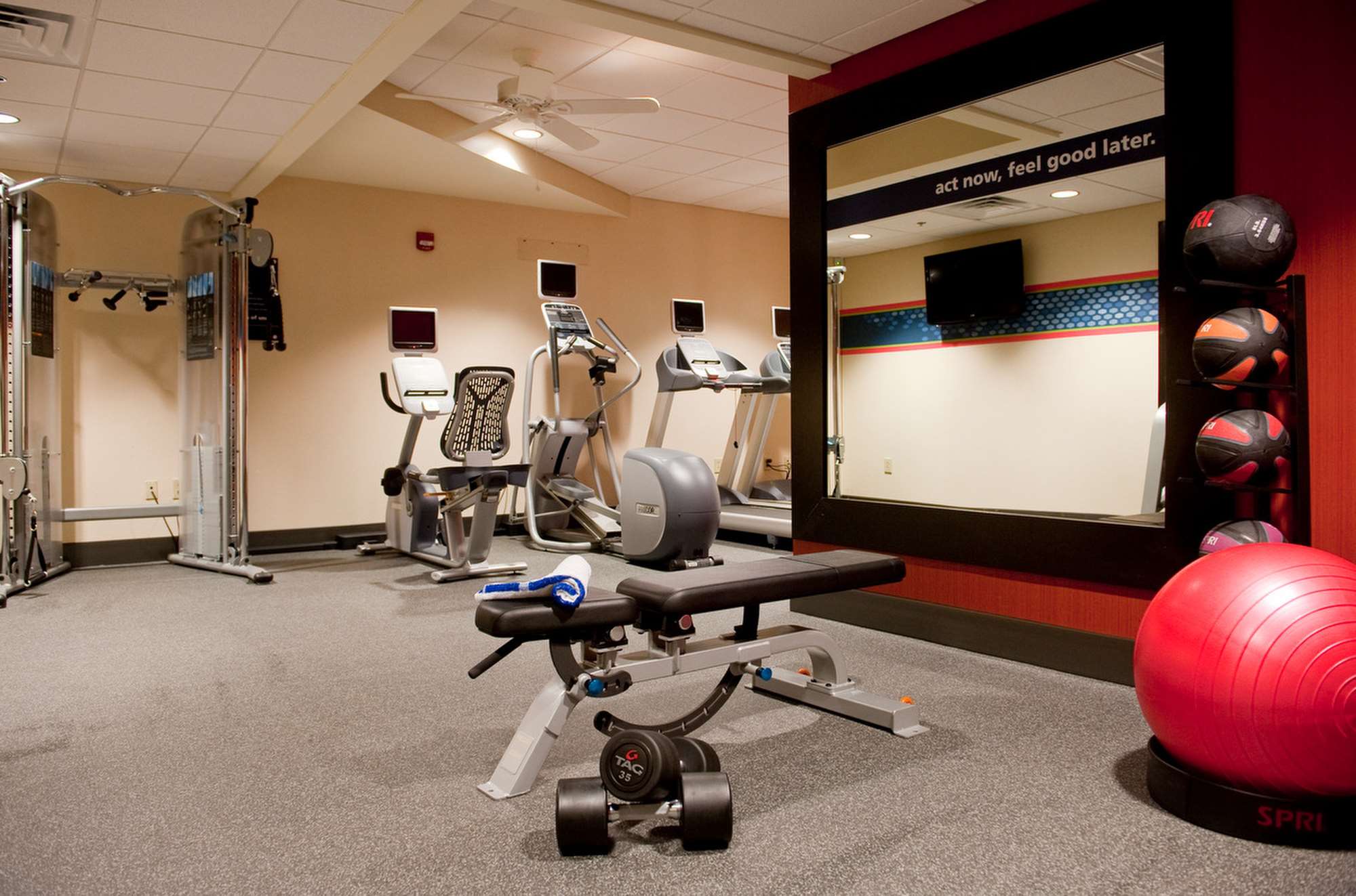 Health club fitness center gym