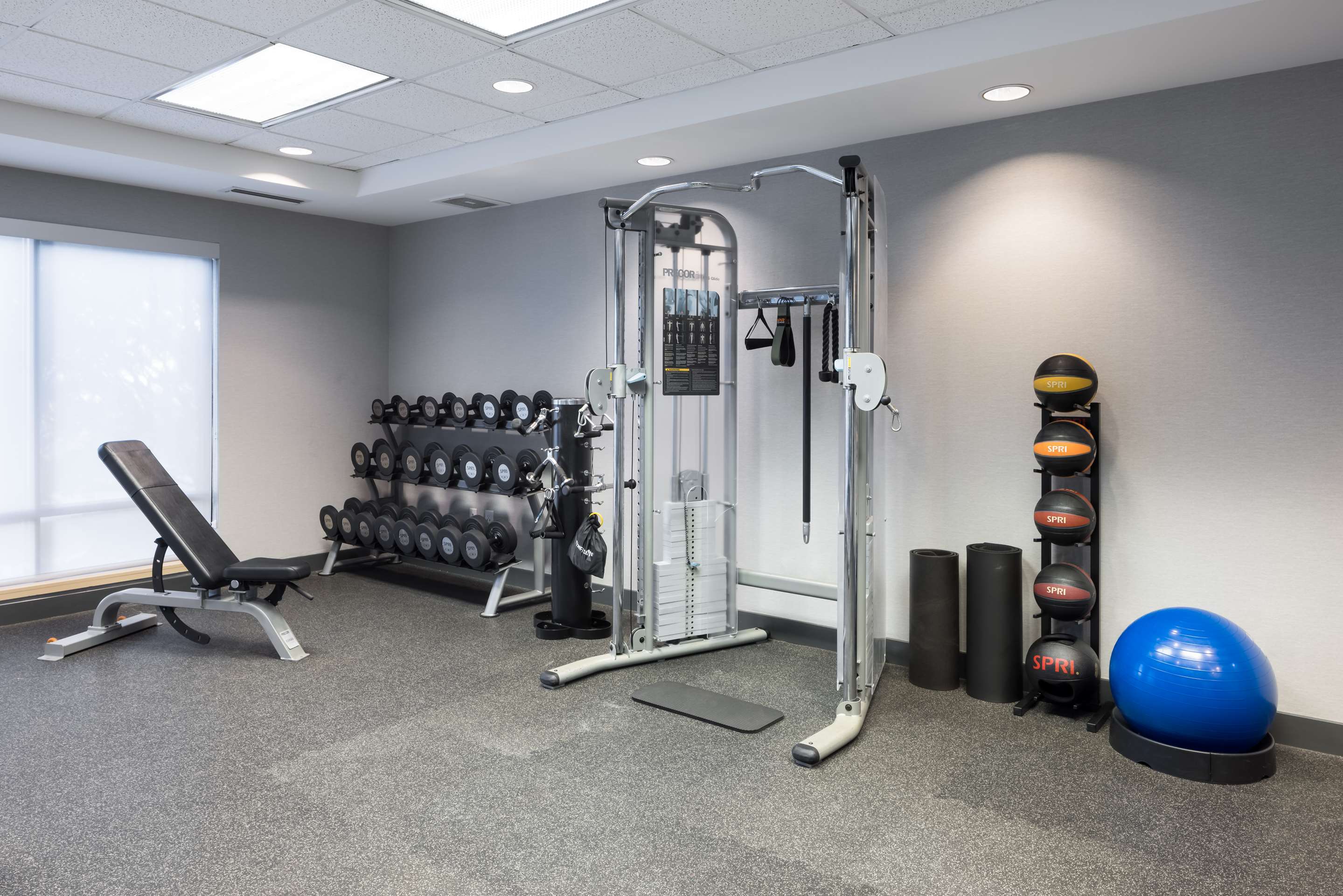 Health club fitness center gym