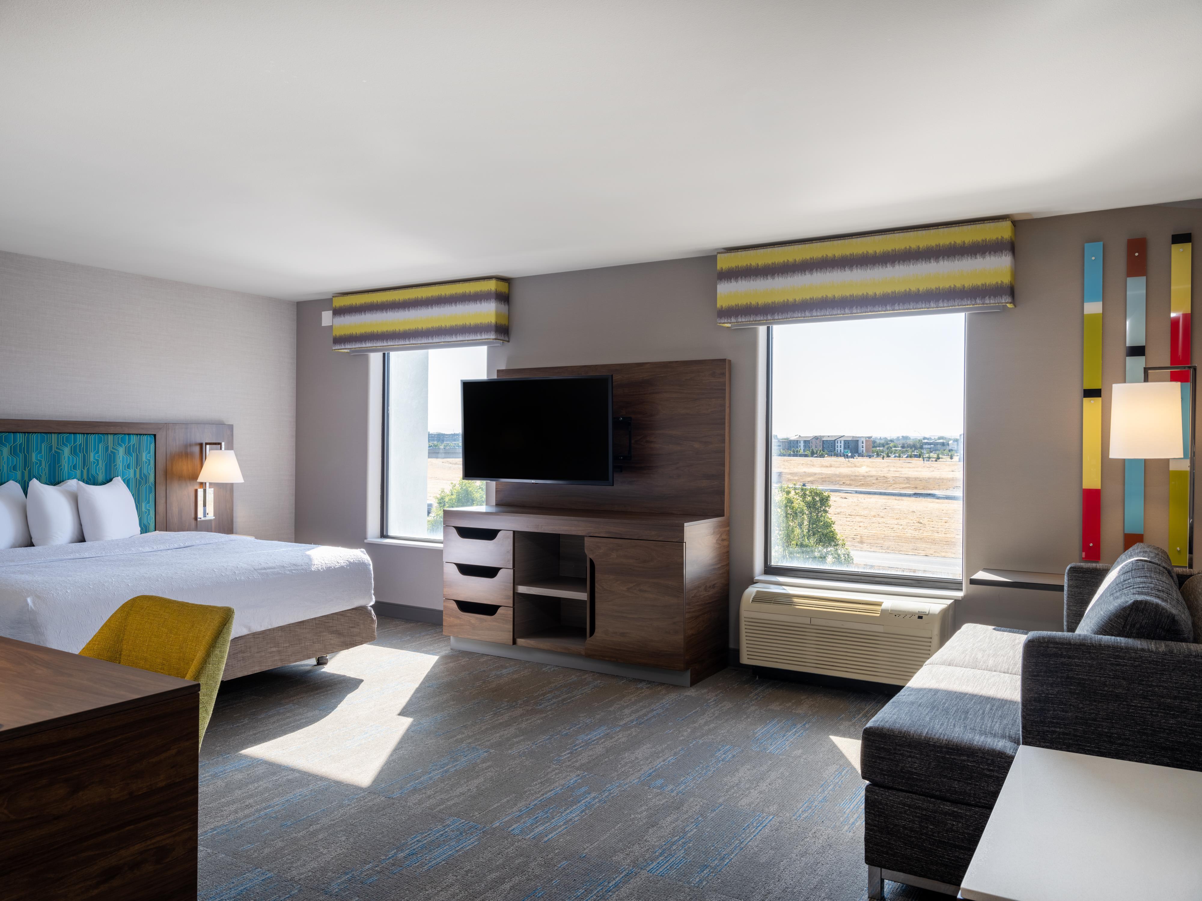 Hampton Inn & Suites Boise-Meridian Room Type - 1 K MOB HEA ACC SHWR SFBD
