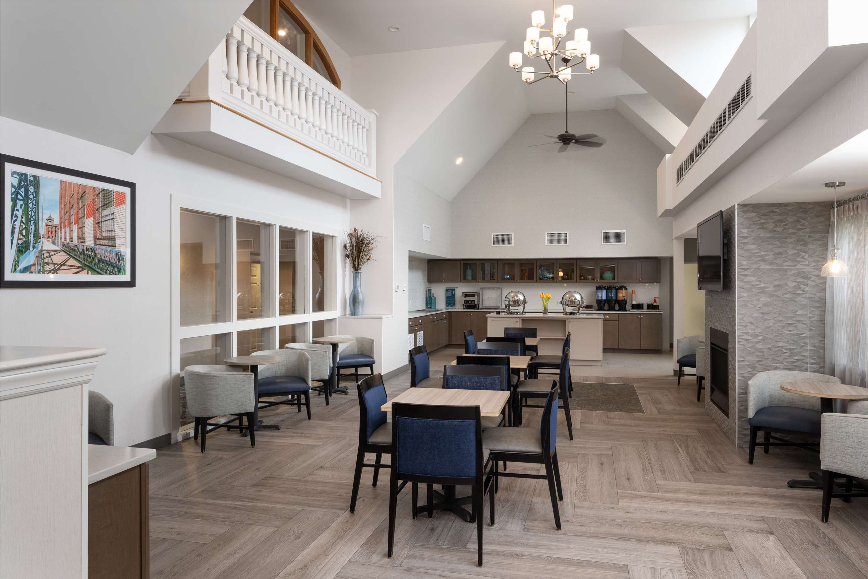 Lobby | Homewood Suites by Hilton Boston / Andover
