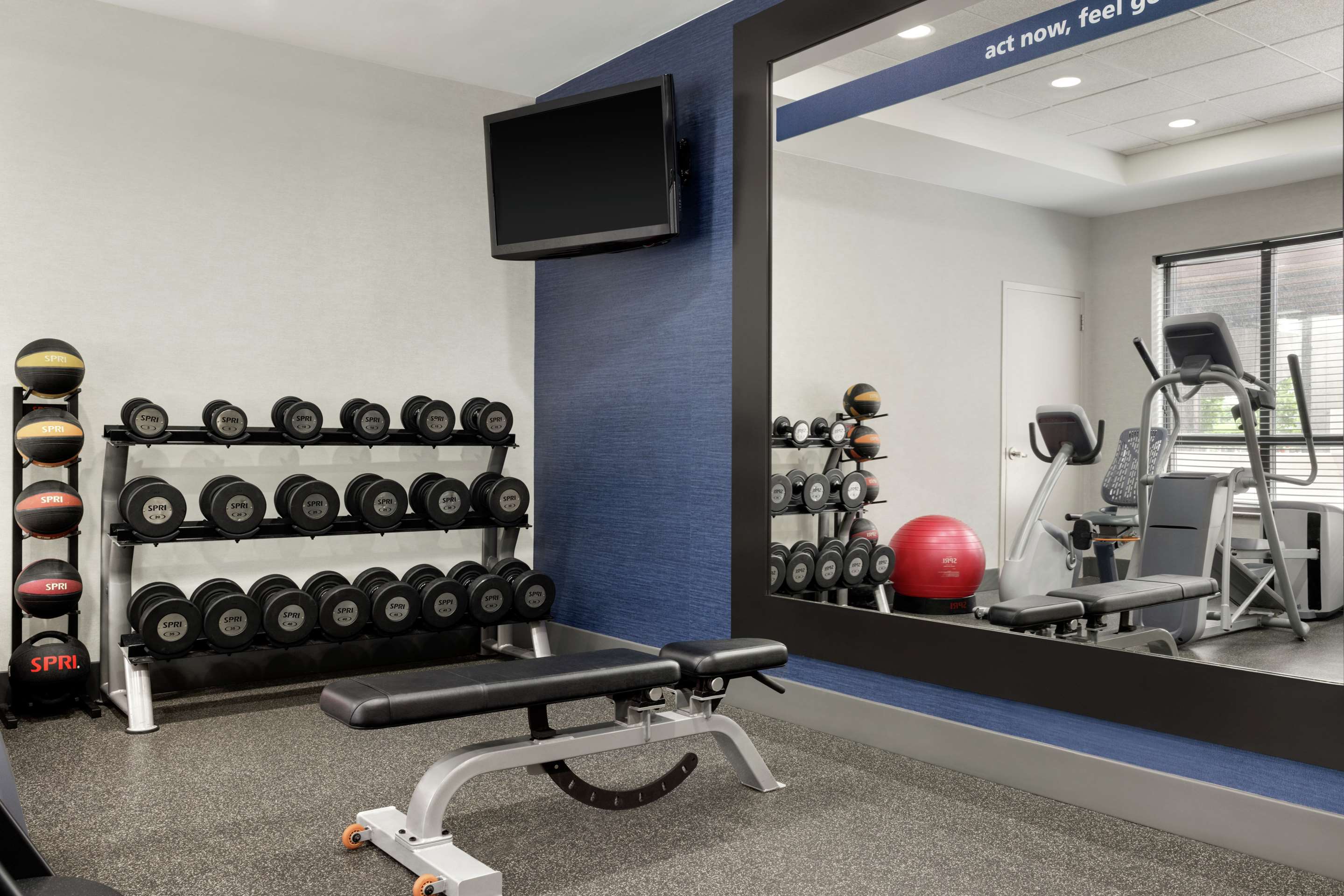 Health club fitness center gym