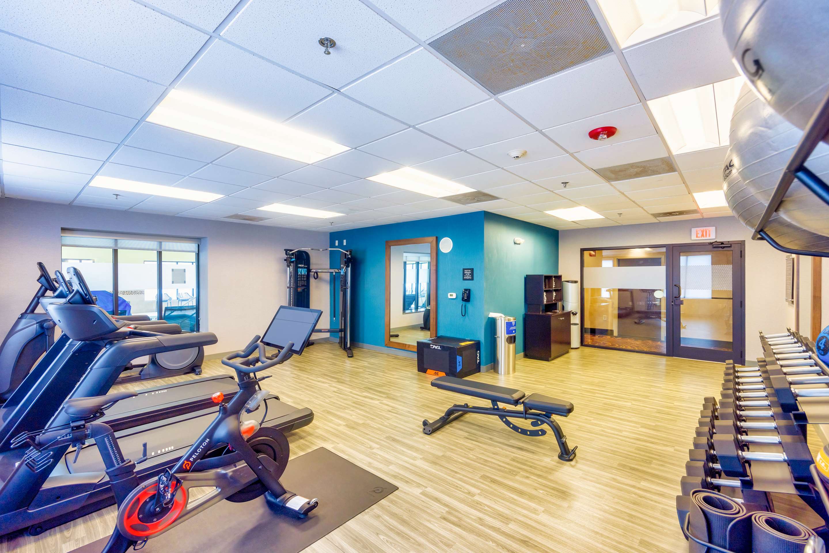 Health club fitness center gym