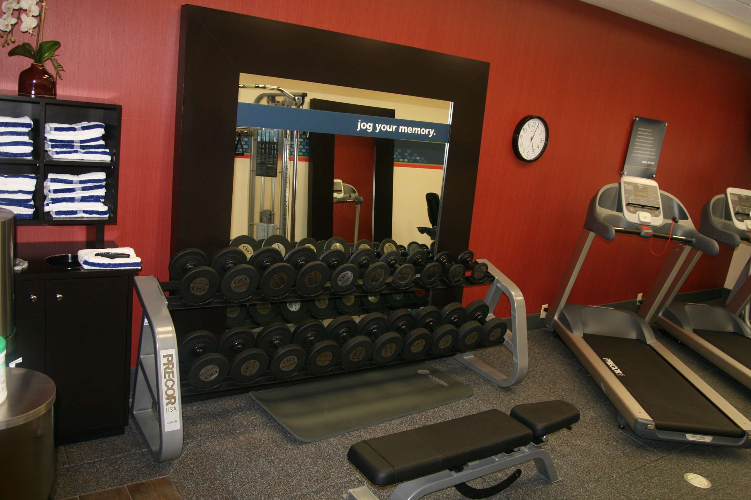 Health club fitness center gym