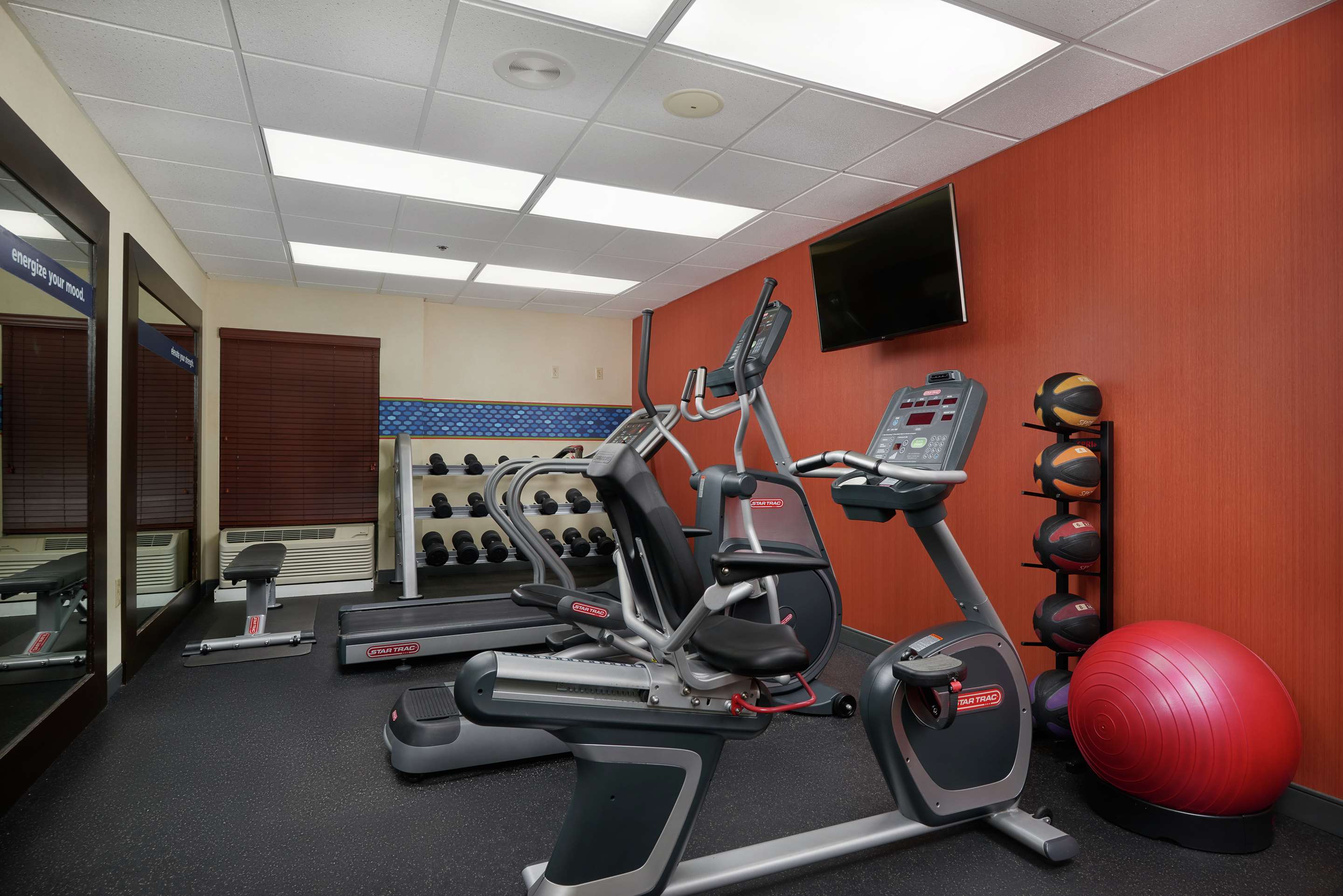 Health club fitness center gym