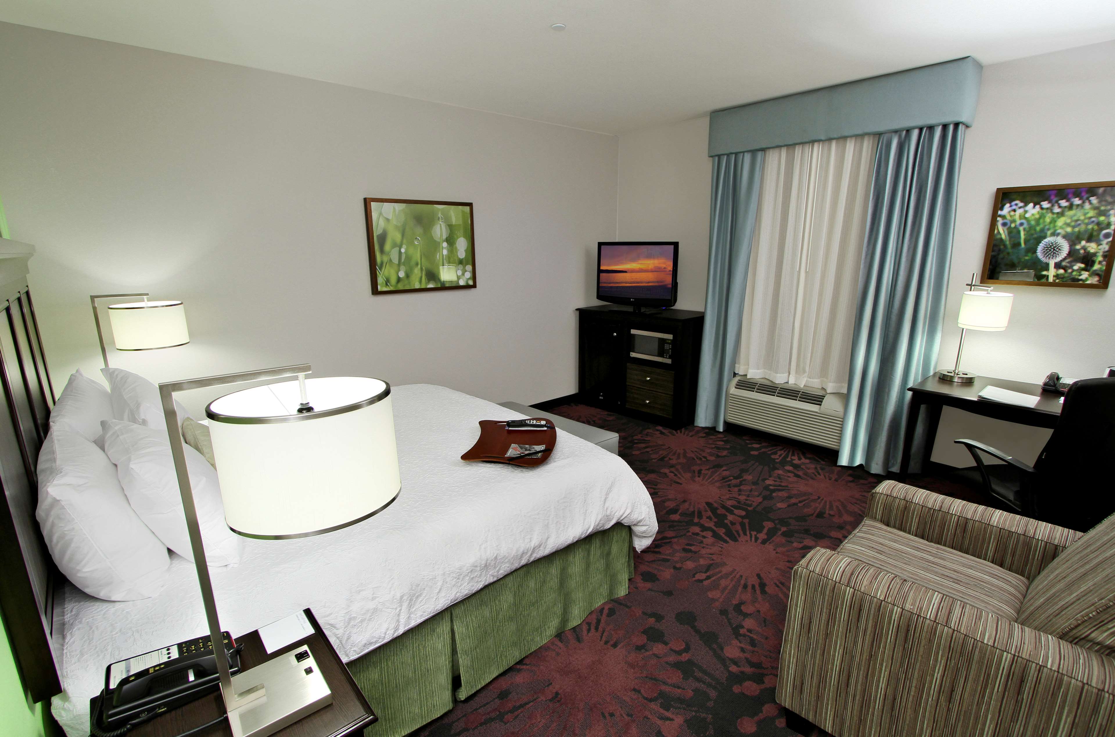 Hampton Inn & Suites by Hilton Winnie Room Type - 1KNG MOB HEAR ACC W TUB NS