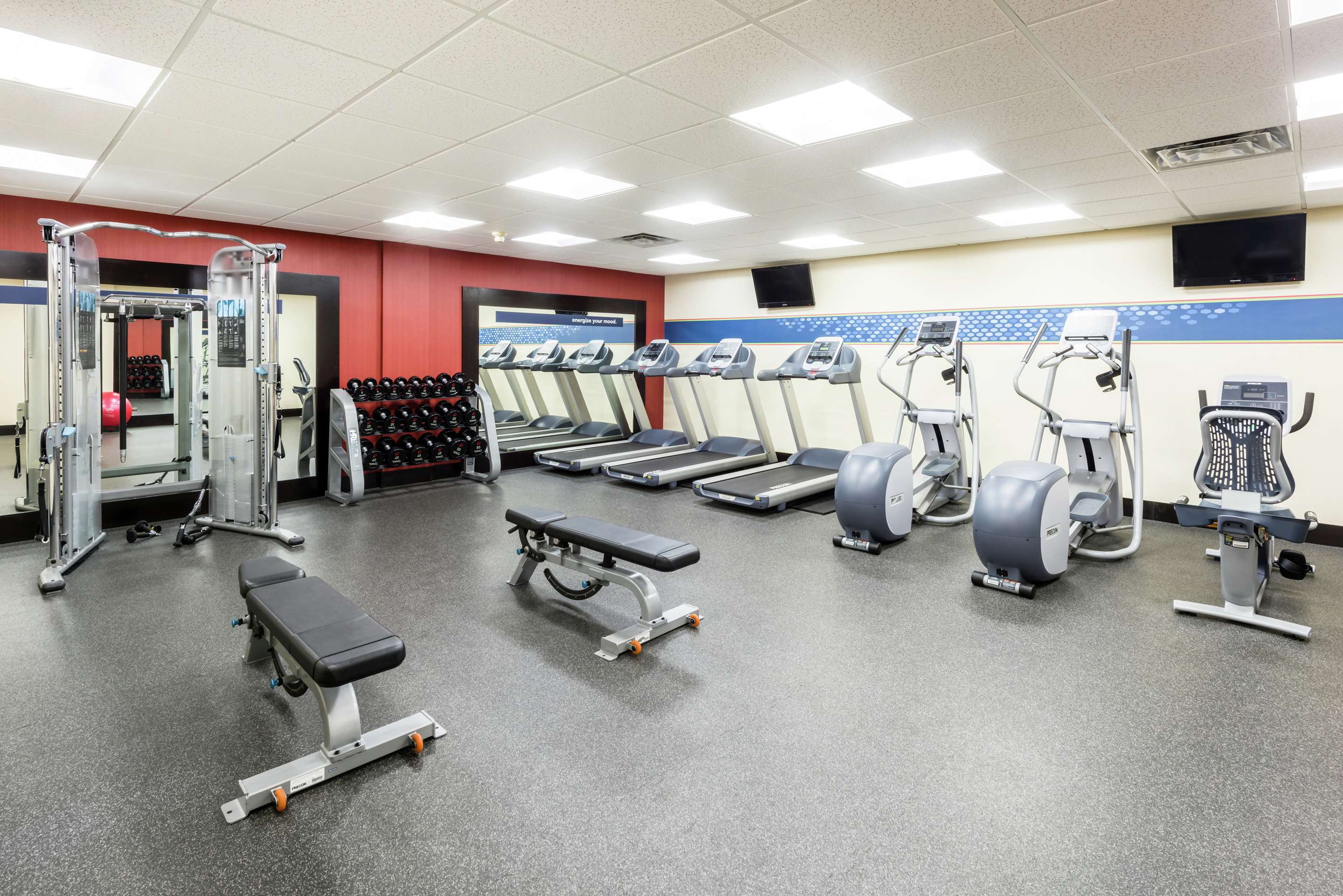 Health club fitness center gym