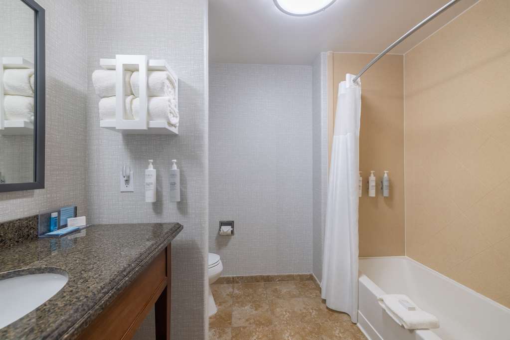 Hampton Inn &amp; Suites Brenham-guestroom-Guest Room,Bathroom,On-Site.jpg