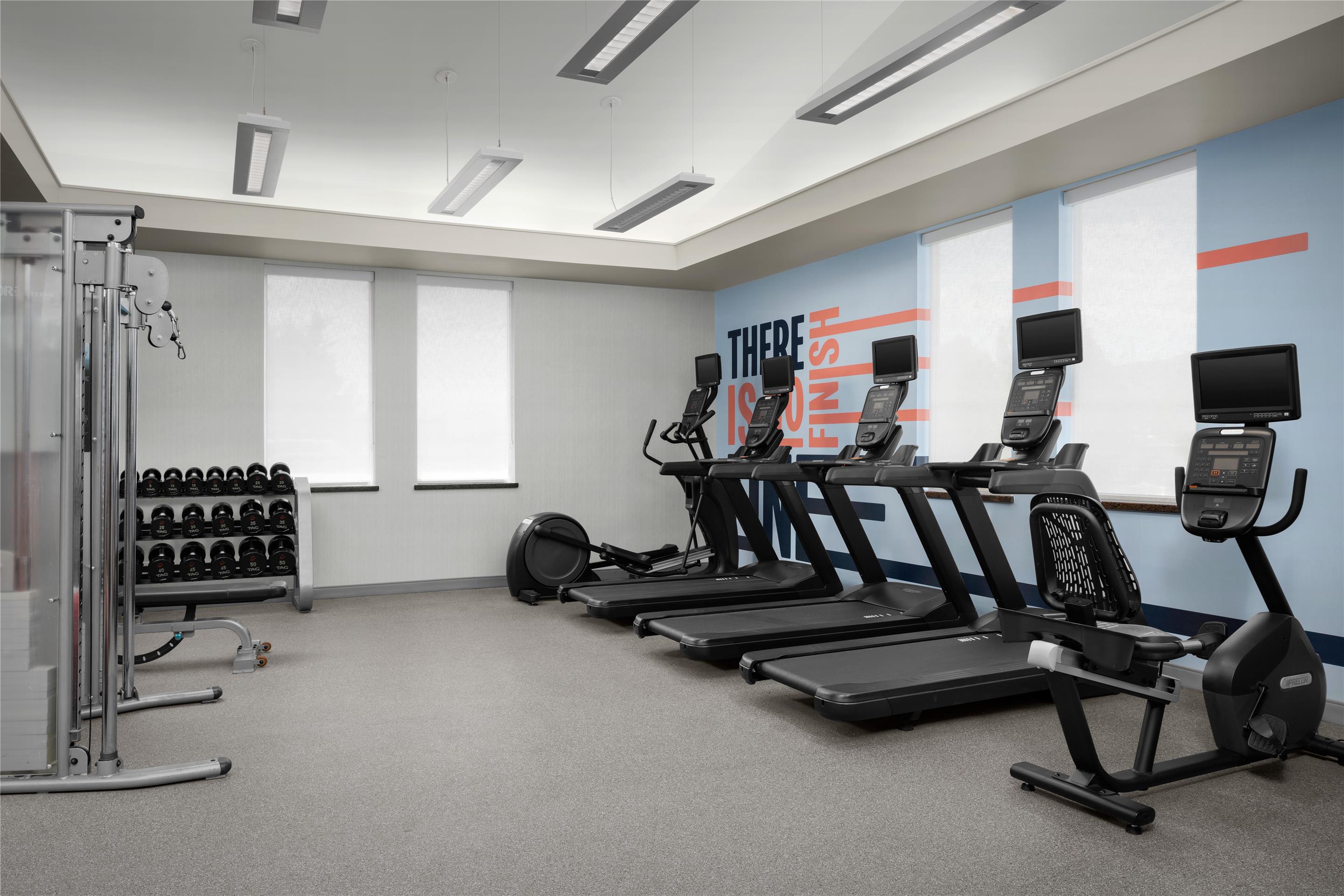 Health club fitness center gym