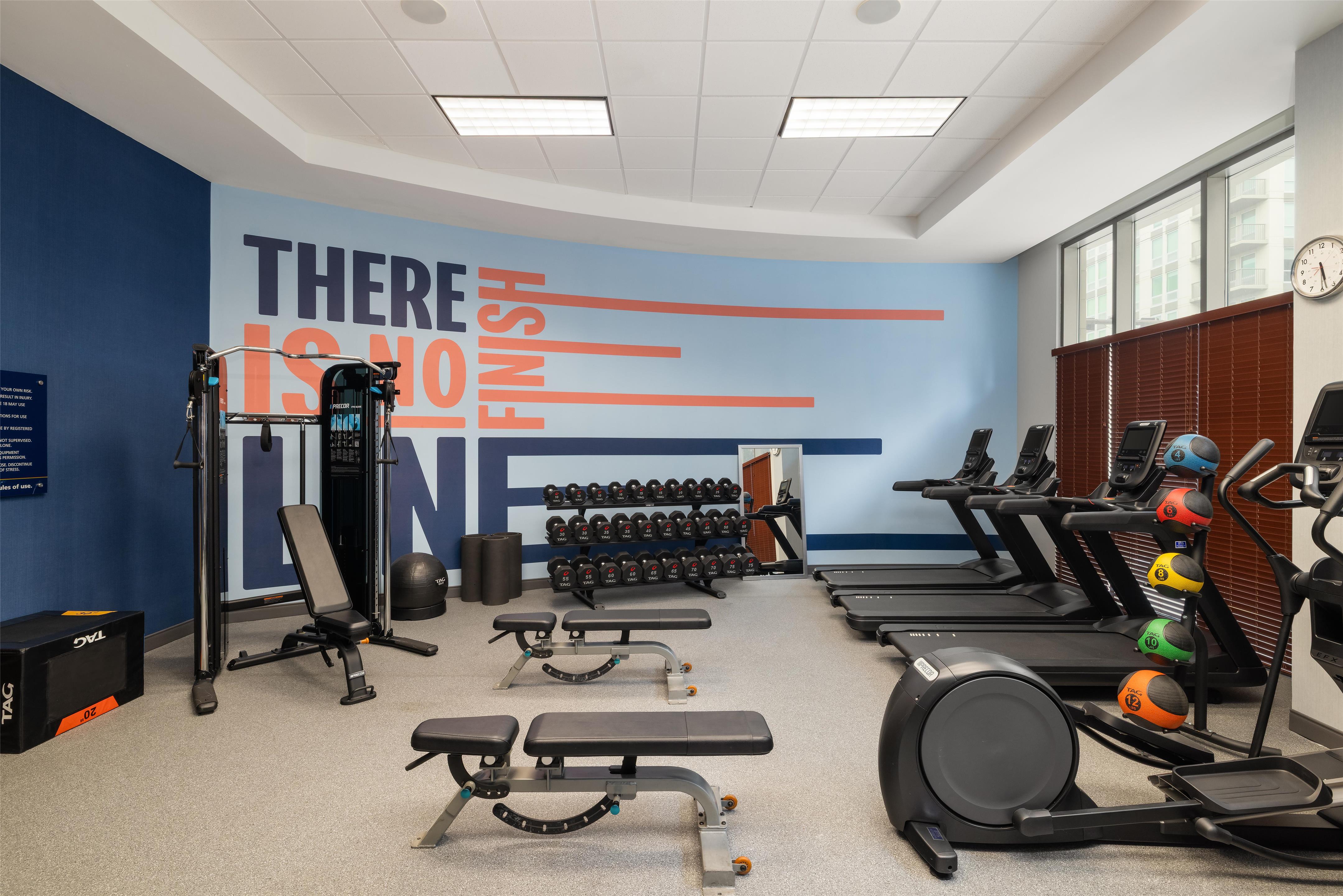 Health club fitness center gym | Hampton Inn & Suites Baton Rouge Downtown