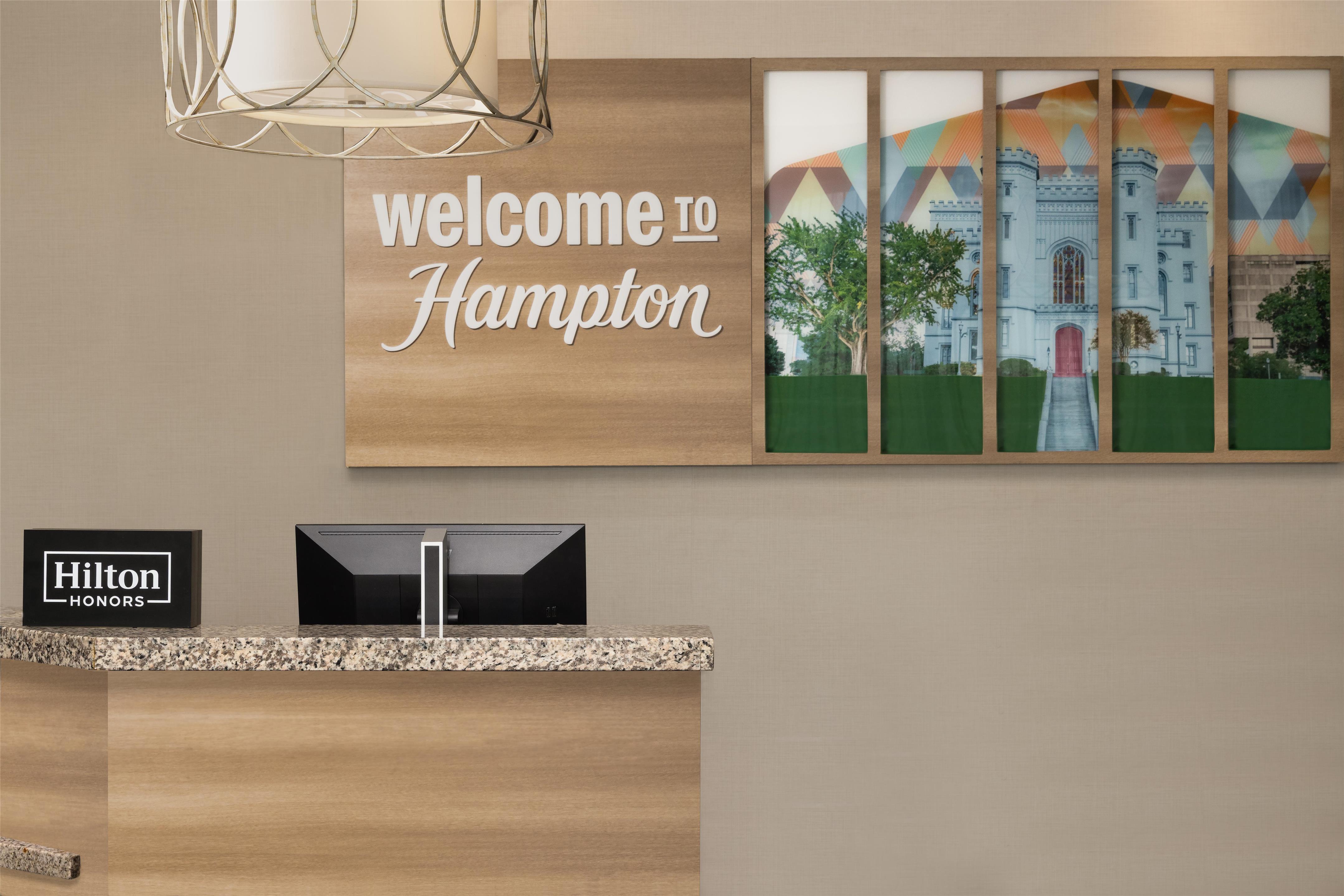 Reception | Hampton Inn & Suites Baton Rouge Downtown